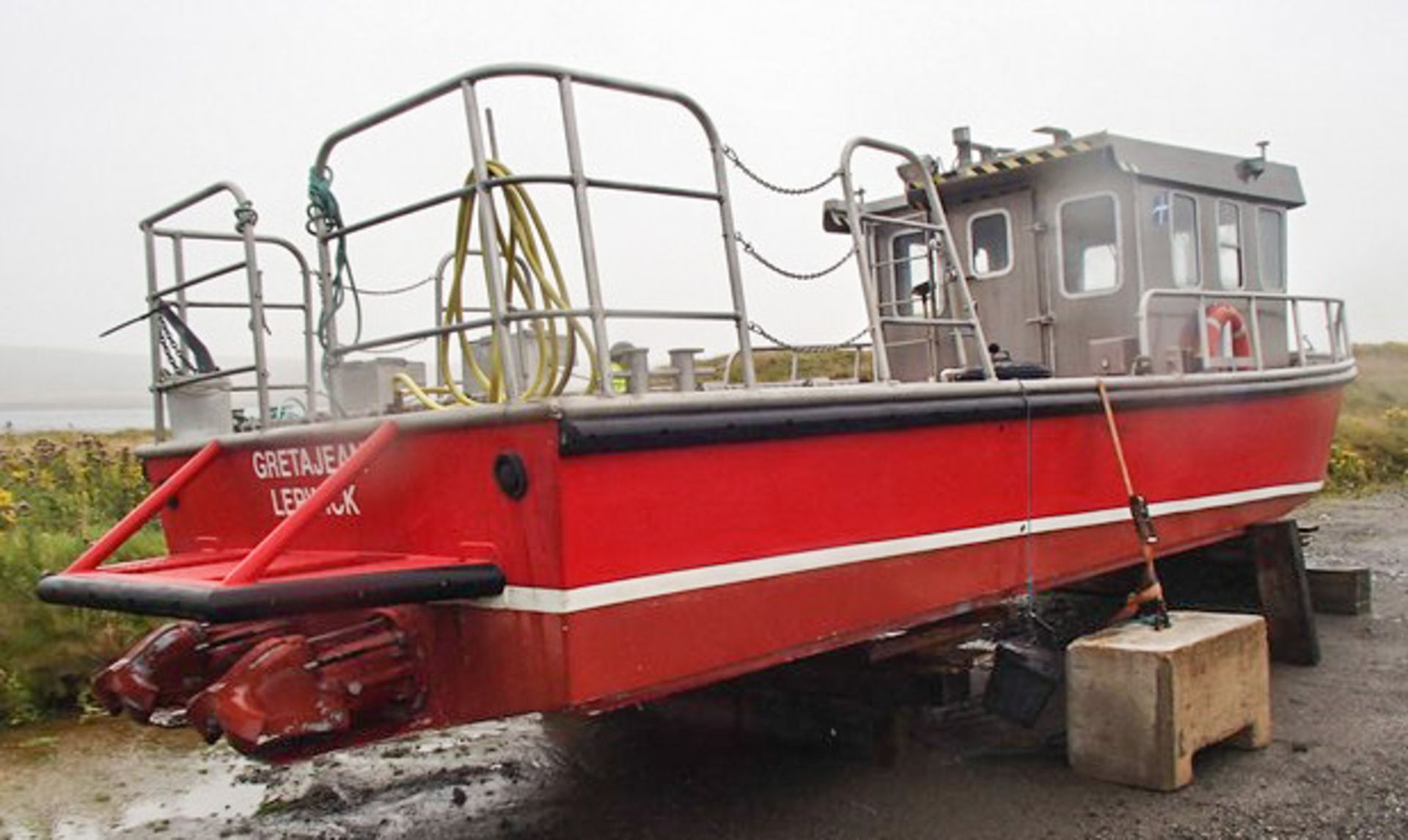 2013 30FT ALUMINIUM VOE BOAT BUILT BY MALAKOFF IN LERWICK. SPECIFICALLY DESIGNED FOR INSHORE SURVEY - Image 4 of 20