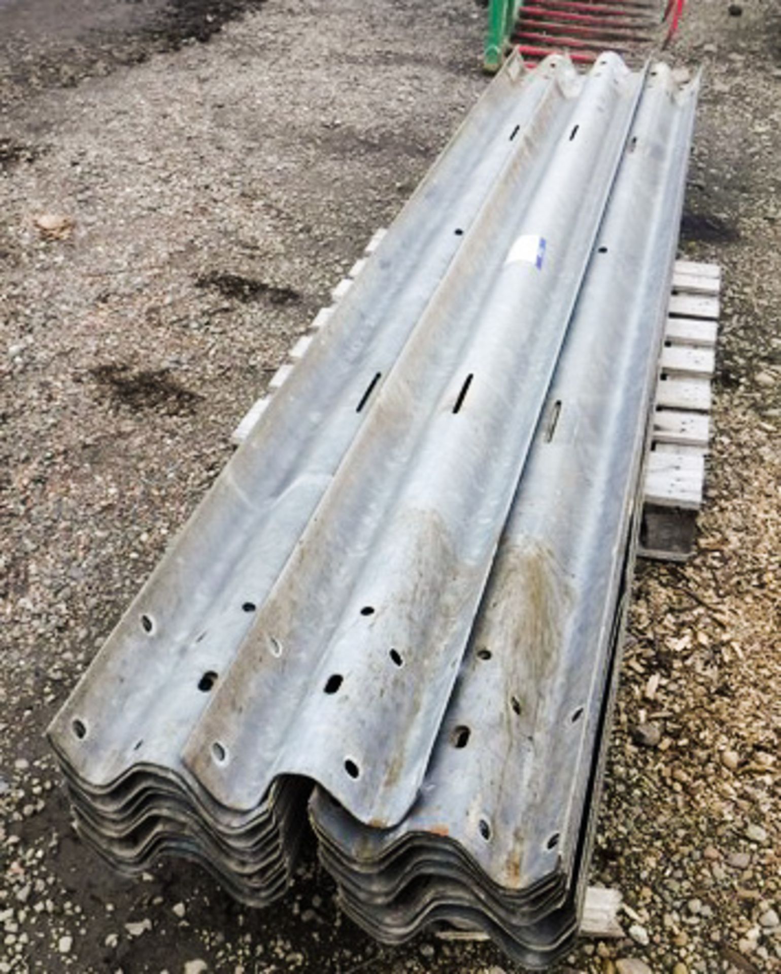 21 X USED CRASH BARRIERS