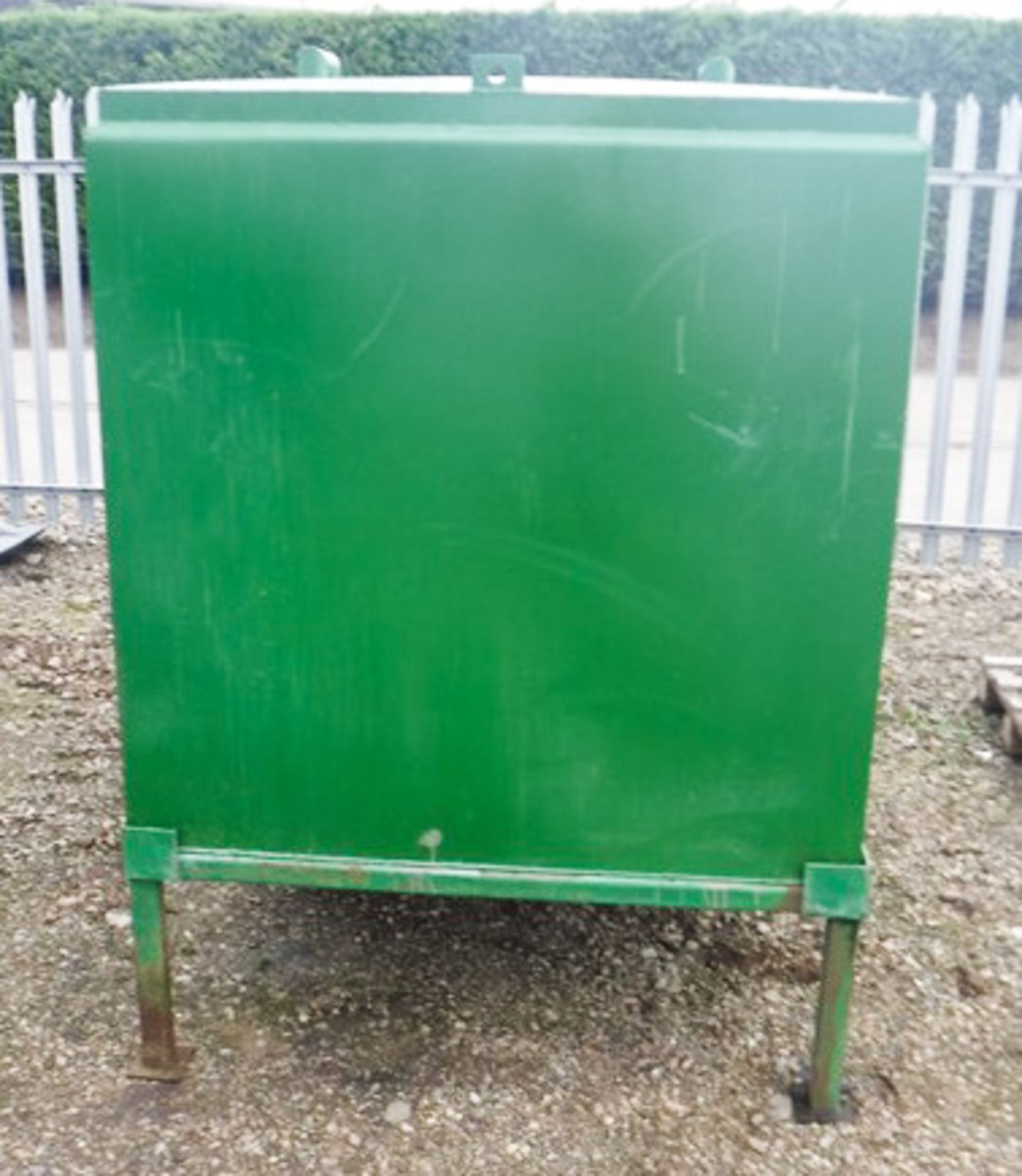 STEEL BUNDED DIESEL TANK (GREEN) - Image 2 of 5