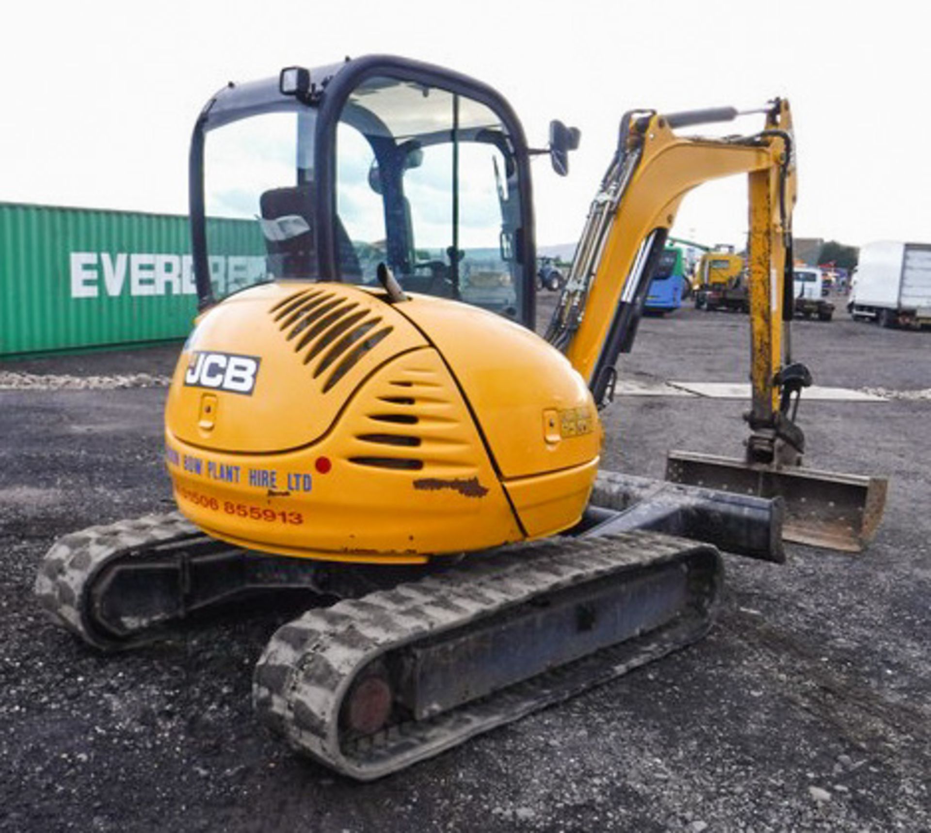 2013 JCB 8045 ZTS, S/N 01071286, REG MX512 2977HRS (SELLER VERIFIES HOURS CORRECT) 1 DITCHING BUCKET - Image 11 of 15