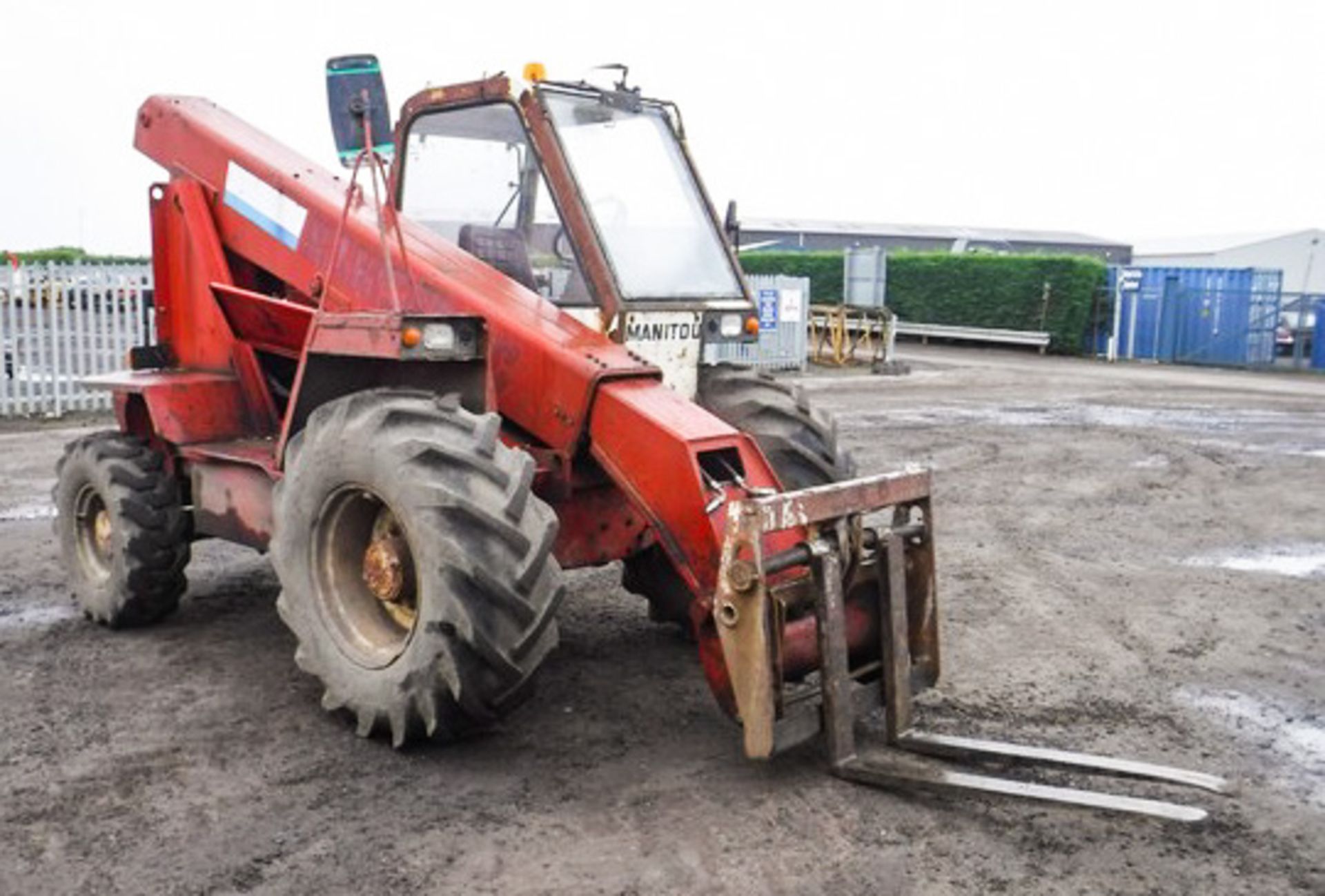 1989 MANITOU TURBO, MODEL - MT425CPT, SERIES 2, CHASSIS 185836, 5693HRS (NOT VERIFIED) ** 10% BUYERS - Image 9 of 15