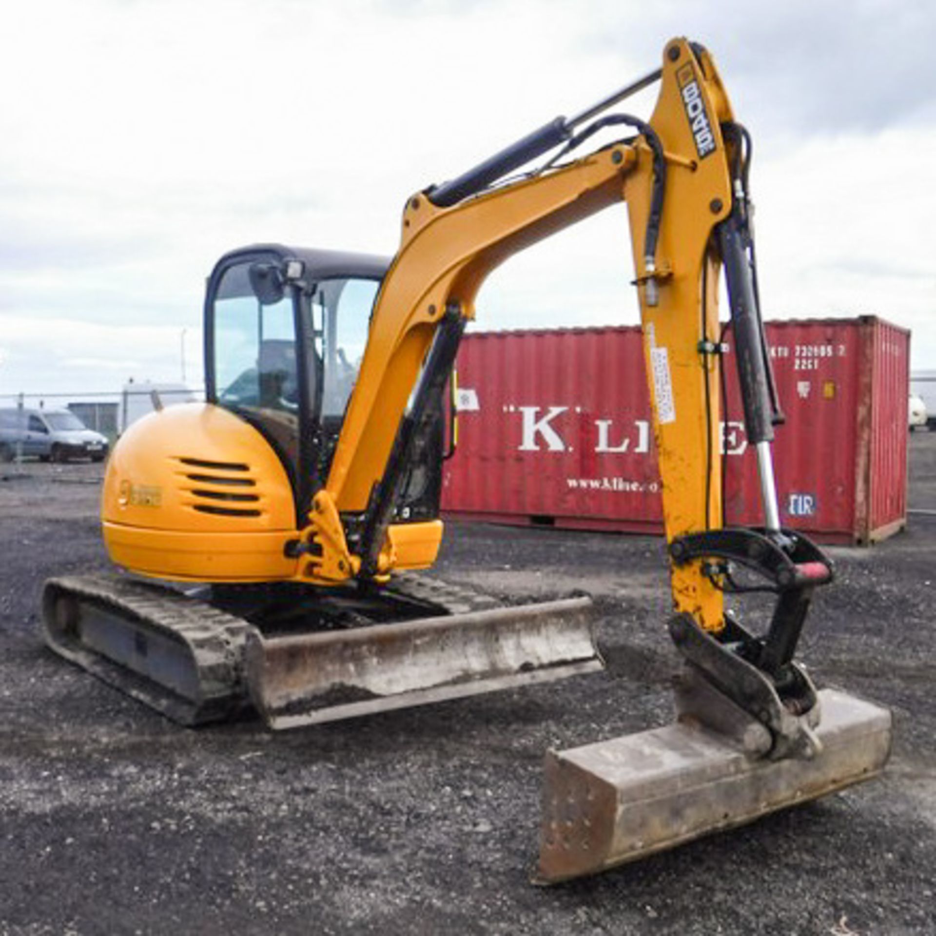 2013 JCB 8045 ZTS, S/N 01071286, REG MX512 2977HRS (SELLER VERIFIES HOURS CORRECT) 1 DITCHING BUCKET - Image 9 of 15