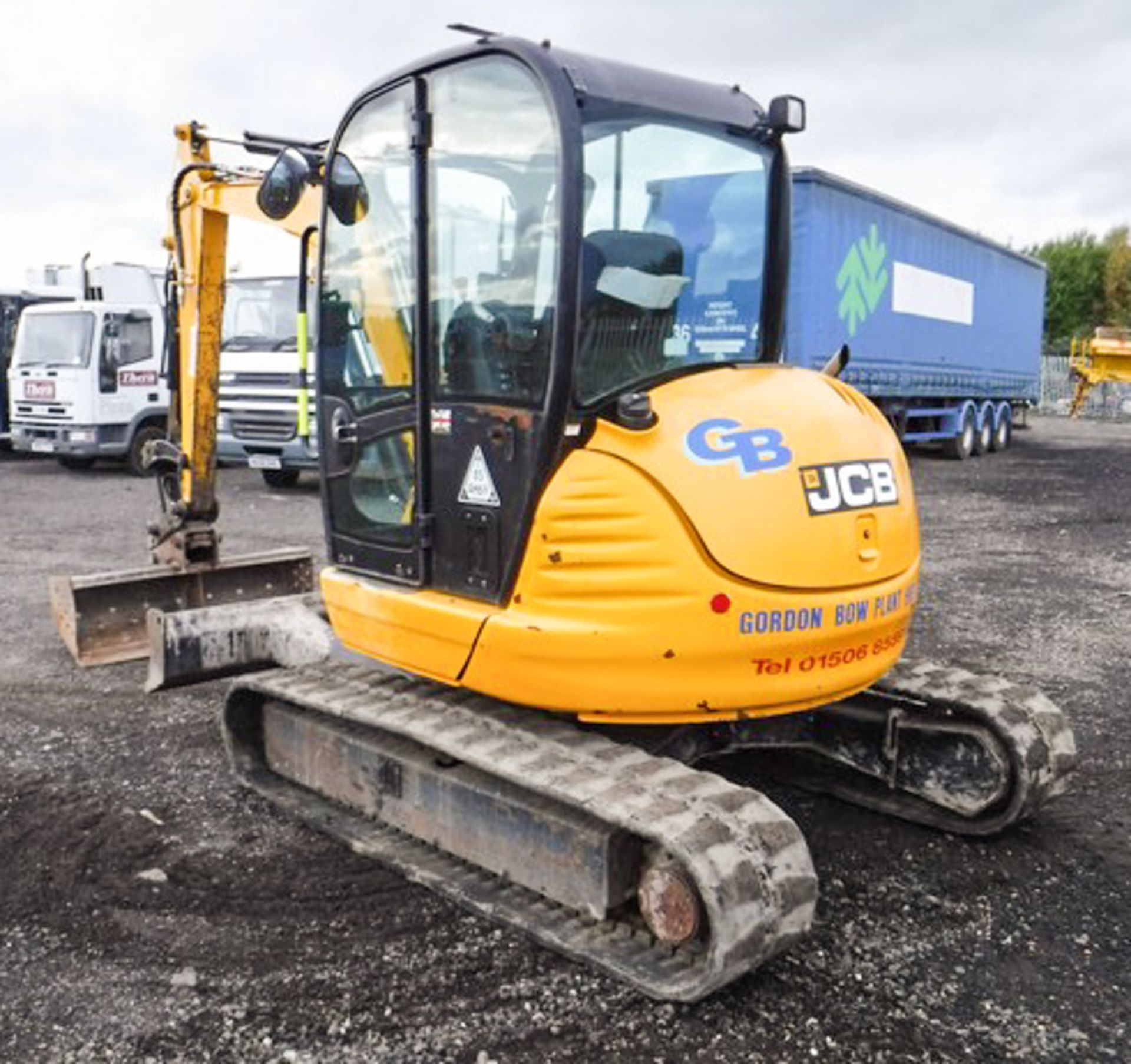 2013 JCB 8045 ZTS, S/N 01071286, REG MX512 2977HRS (SELLER VERIFIES HOURS CORRECT) 1 DITCHING BUCKET - Image 13 of 15