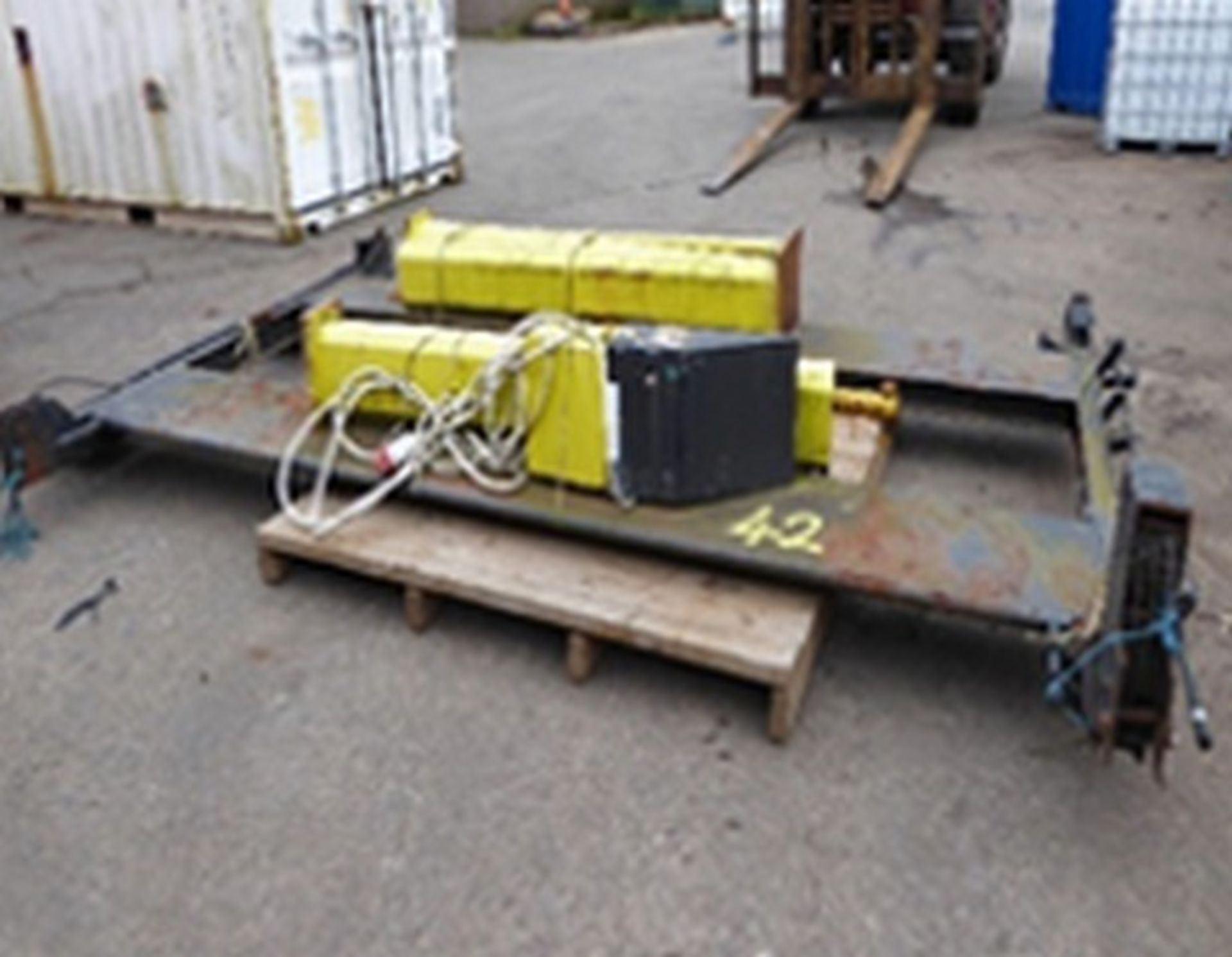 BRADBURY SERIES 40 3T ELECTRIC CAR RAMP ** VIEWED & SOLD FROM BRIGGS MARINE, BURNTISLAND. LOCATION W