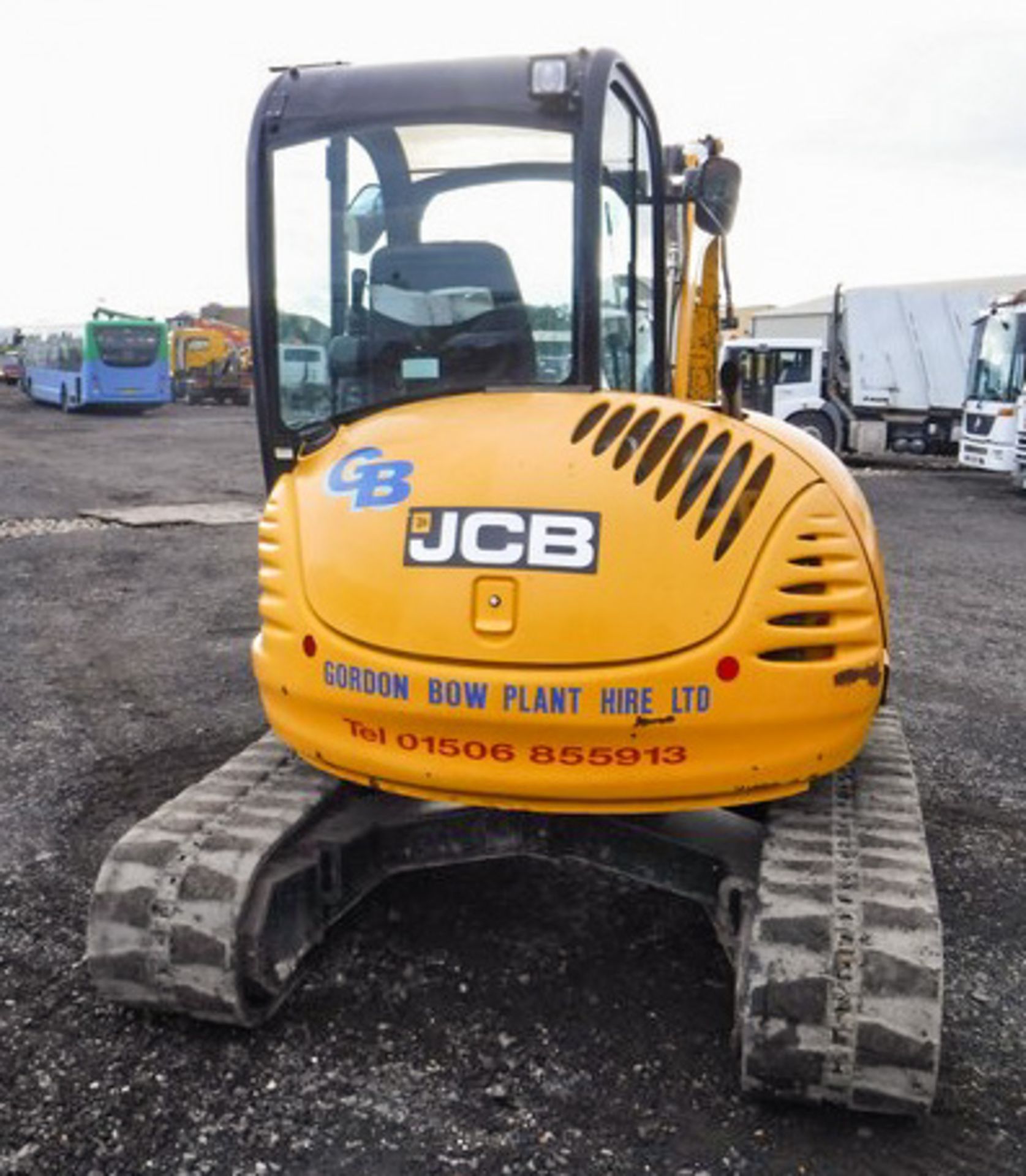 2013 JCB 8045 ZTS, S/N 01071286, REG MX512 2977HRS (SELLER VERIFIES HOURS CORRECT) 1 DITCHING BUCKET - Image 12 of 15