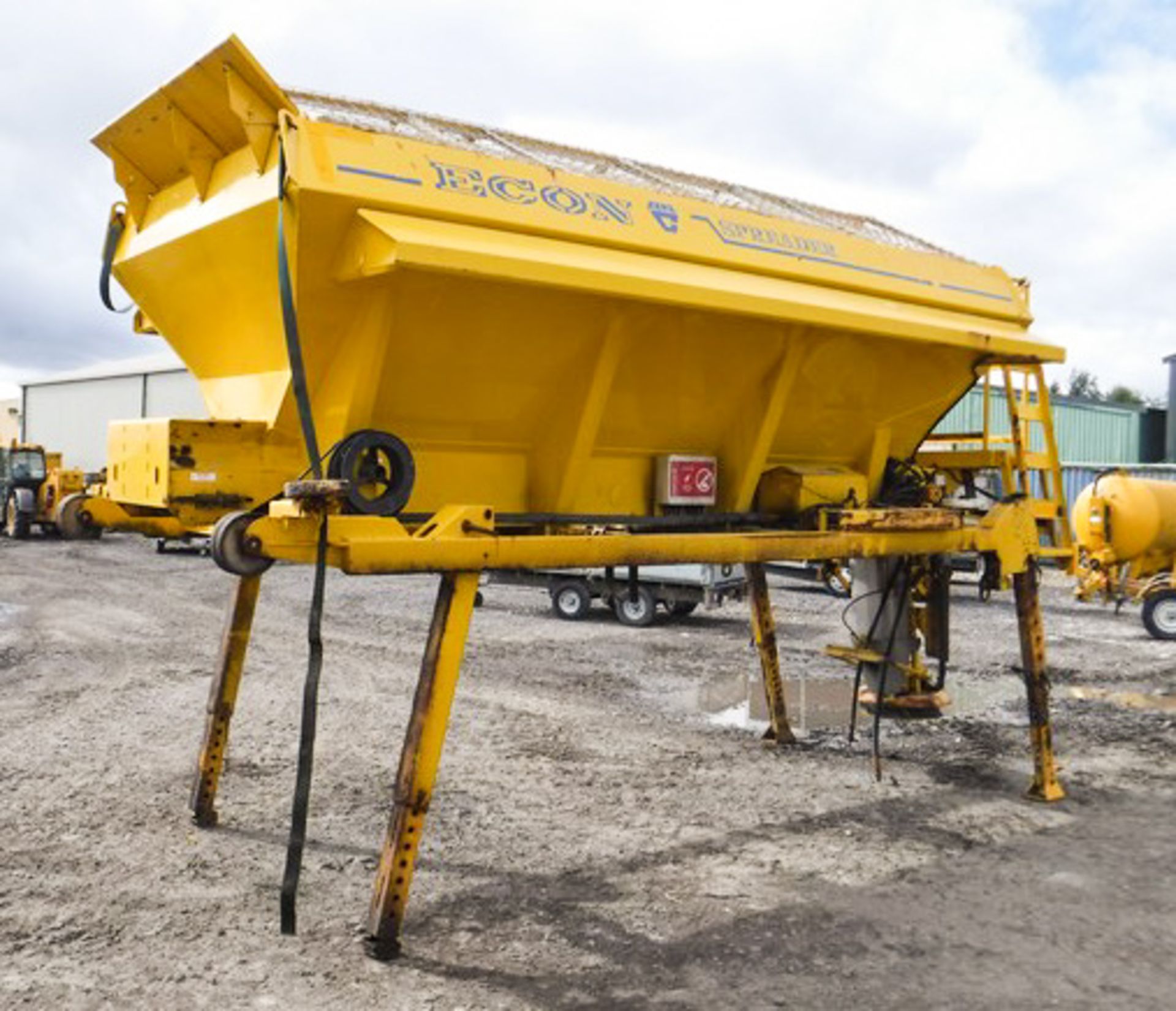 2012 ECON DEMOUNTABLE SALT SPREADER, MODEL WZCOVJ46, S/N 40291, ASSET NO 13039 - Image 5 of 7