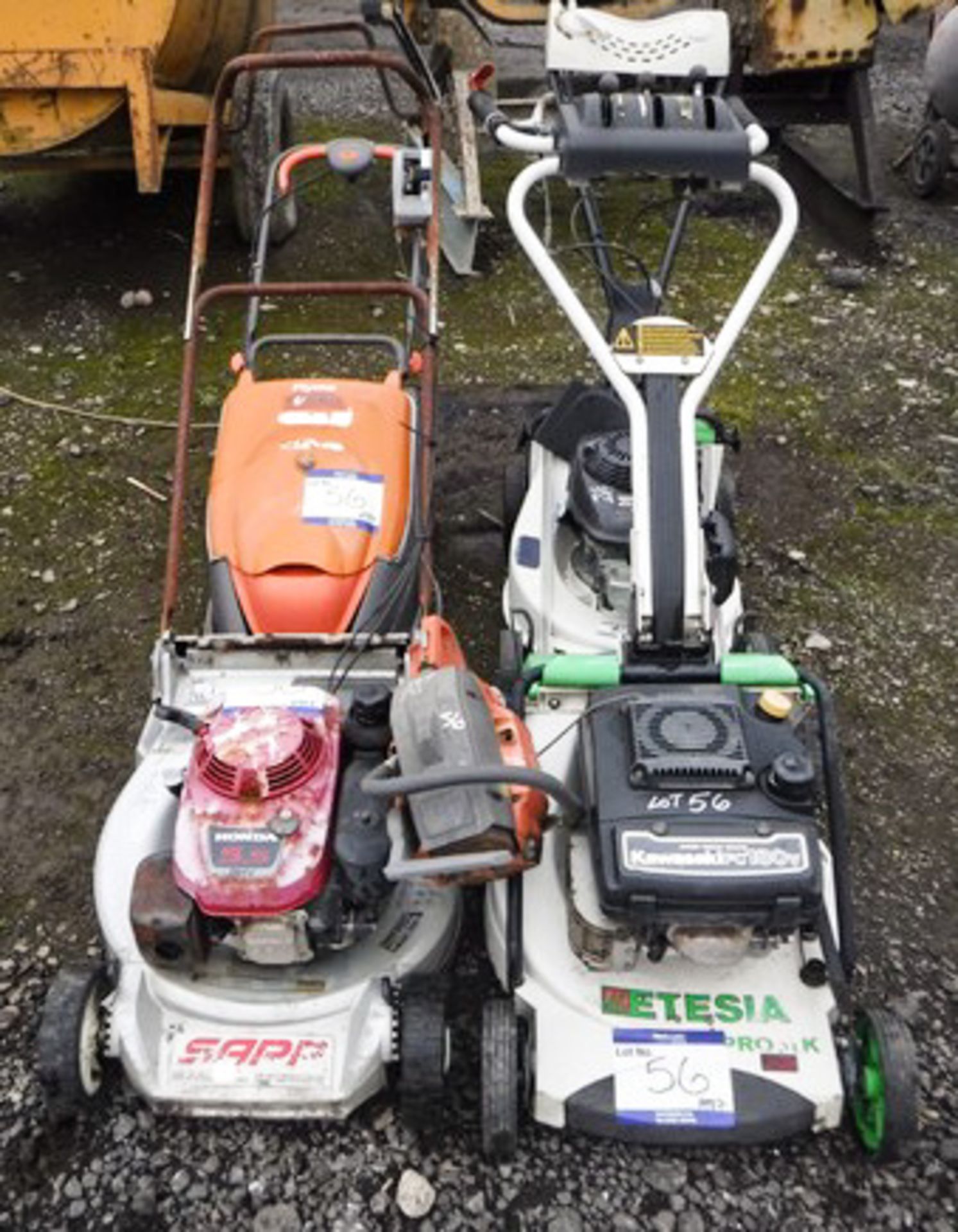 ETESIA MOWER PRO 51K, HAWASKI FC180V, ETESIA MOWER HONDA GCV160, SARP SIM 5360HXR MOWER, HUSQVARNA C