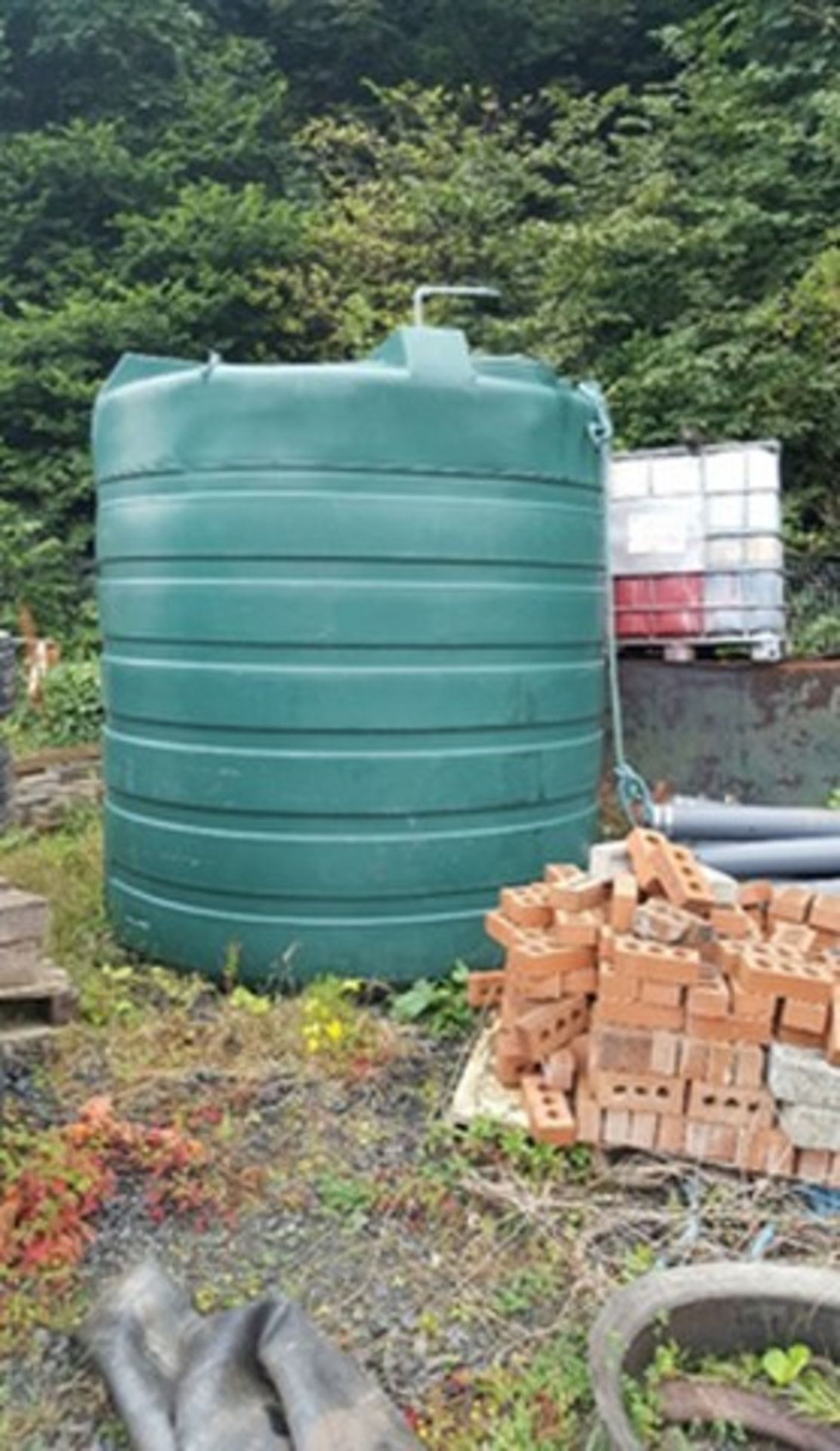 10M CUBED PLASTIC WATER TANK ** VIEWED & SOLD FROM BRIGGS MARINE, BURNTISLAND. LOCATION WEST YARD **