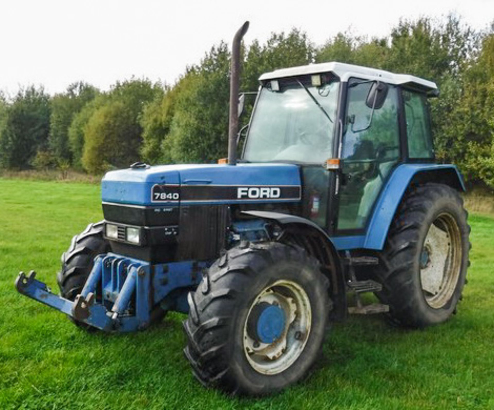 FORD 7840, REG L881PES, S/N 13053573, 13531HRS (NOT VERIFIED) CLOCK INOP, FRONT LINKAGE FITTED BY OW