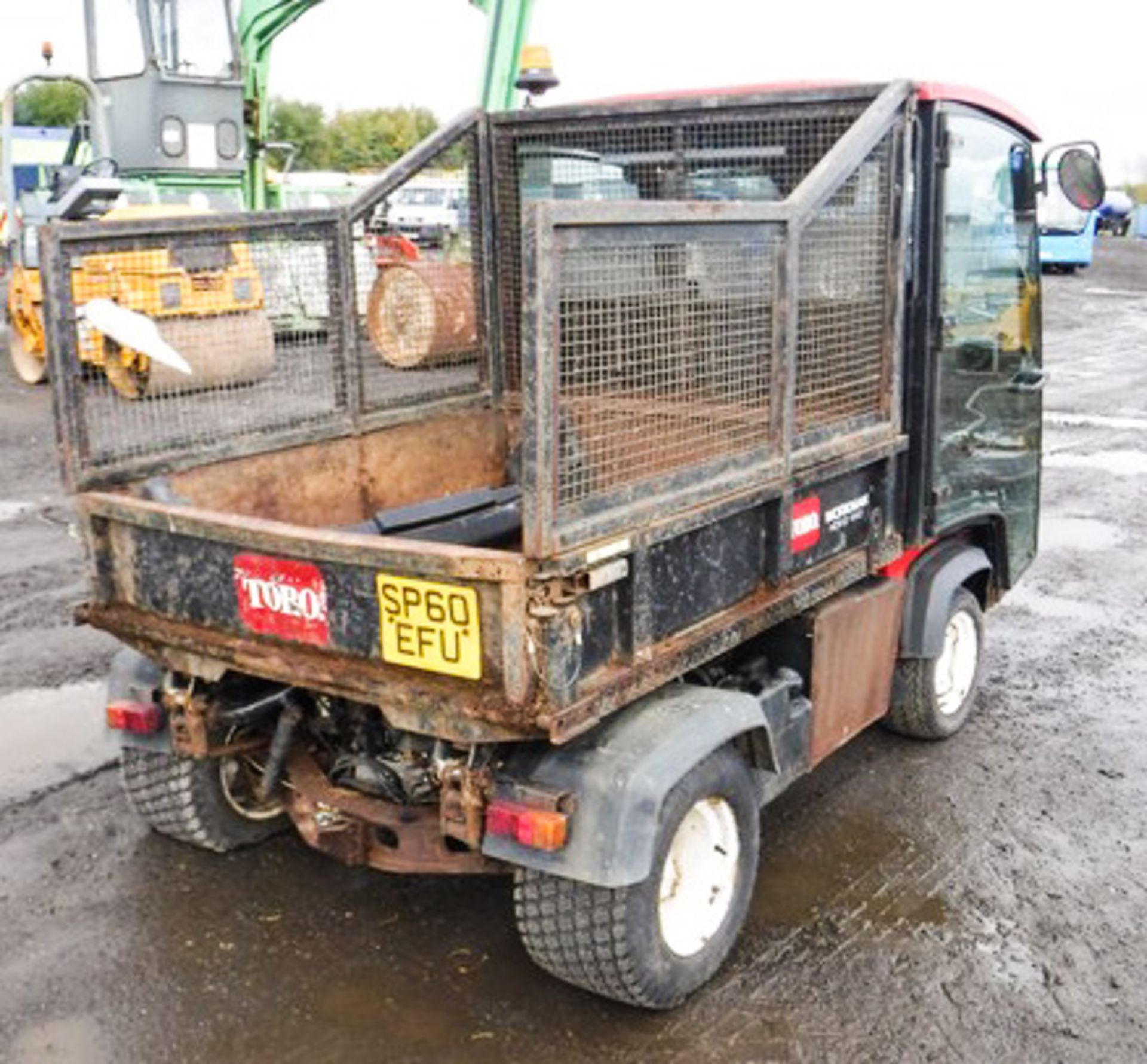 2011 TORO WORKMAN HDX 4WD, S/N 311000136, REG - SP60EFU, 4 X 4 UTILITY VEHICLE, VEHICLE NOT DRIVING - Image 10 of 14