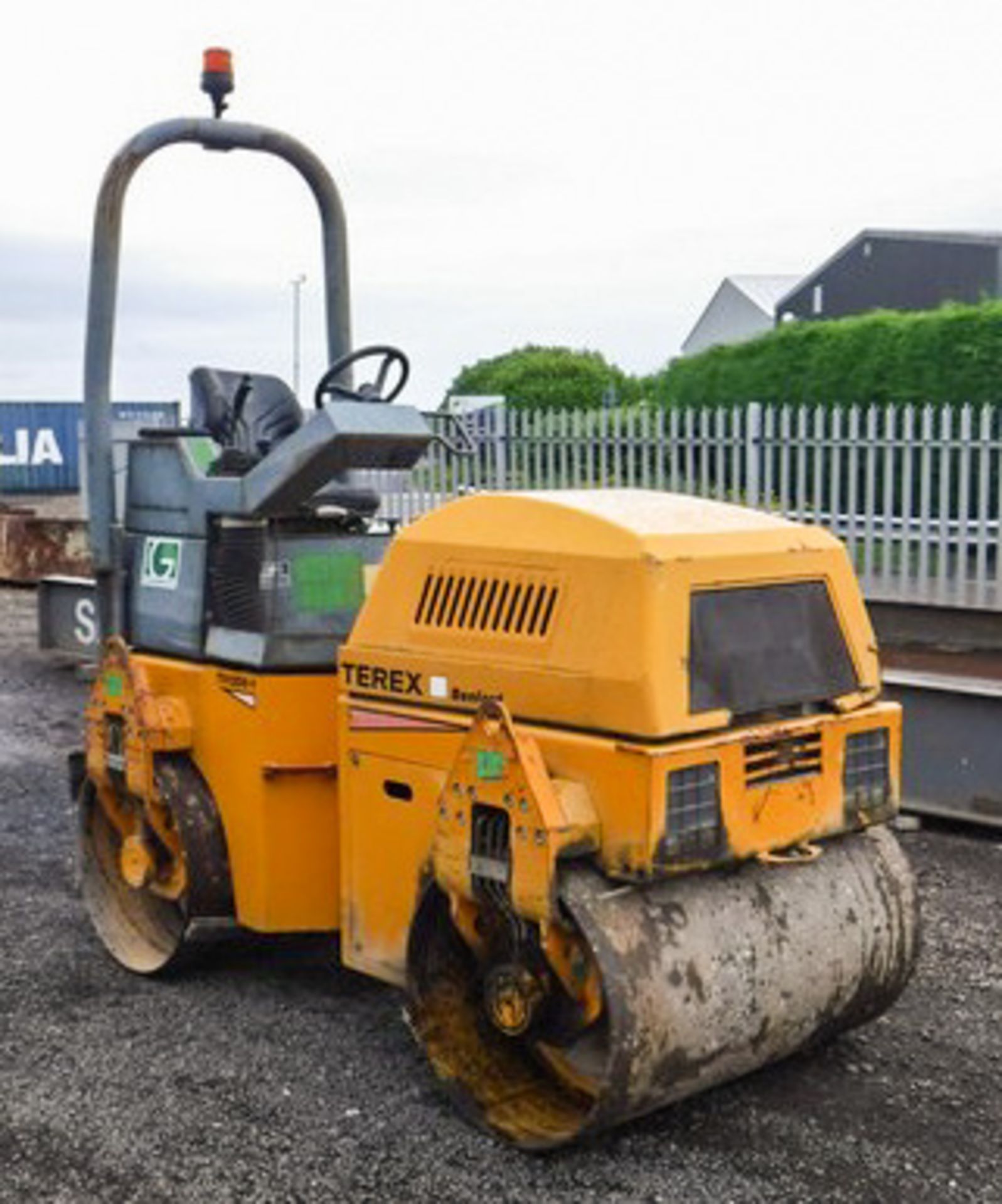 2005 TEREX / BENFORD TV1200, S/N E504CC124, 1247HRS (NOT VERIFIED) 1200MM DOUBLE DRUM ROLLER - Image 4 of 9