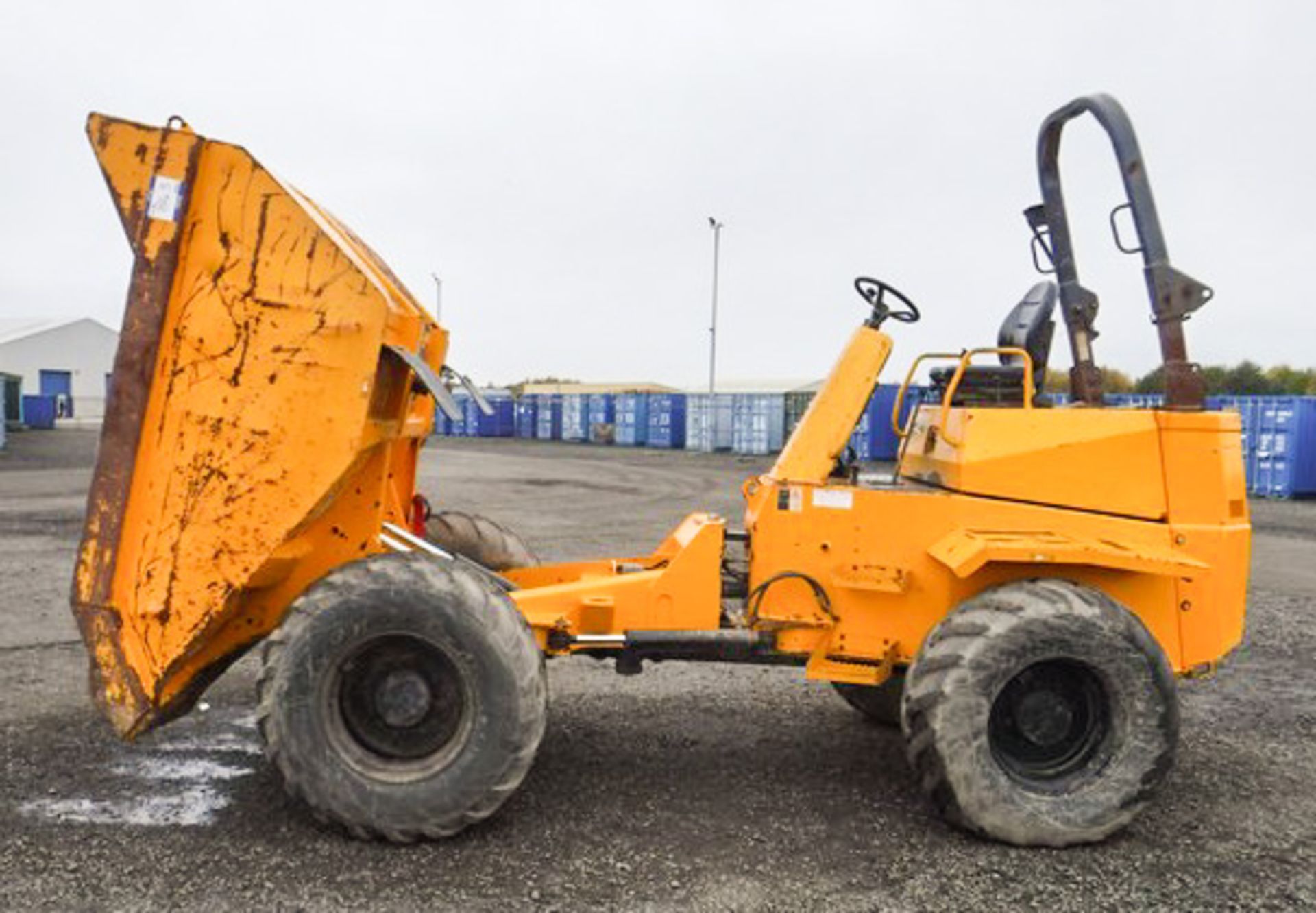 2007 THWAITES 9 TON, S/N B3356, 3593HRS (NOT VERIFIED) STRAIGHT TIP DUMPER - Image 10 of 11