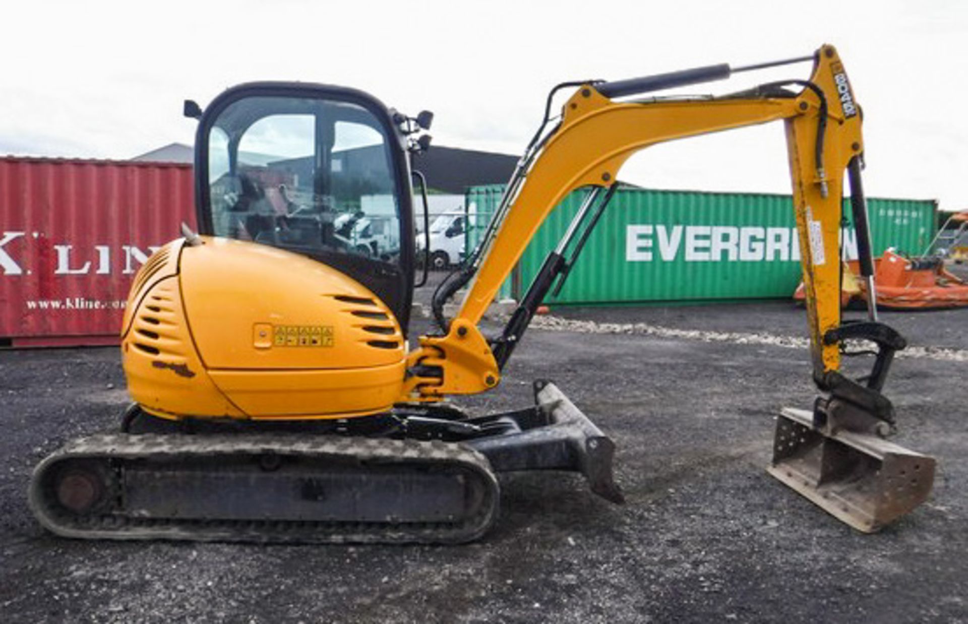2013 JCB 8045 ZTS, S/N 01071286, REG MX512 2977HRS (SELLER VERIFIES HOURS CORRECT) 1 DITCHING BUCKET - Image 10 of 15