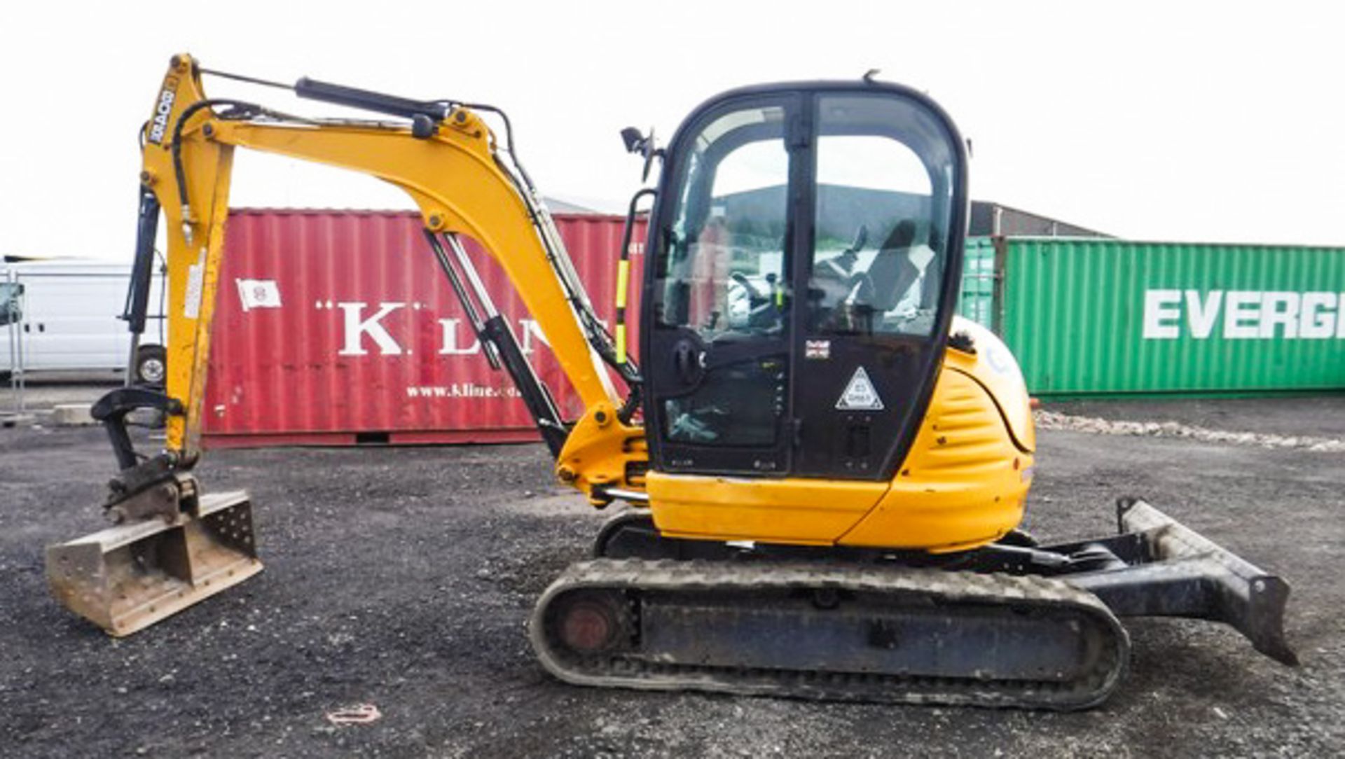 2013 JCB 8045 ZTS, S/N 01071286, REG MX512 2977HRS (SELLER VERIFIES HOURS CORRECT) 1 DITCHING BUCKET - Image 14 of 15