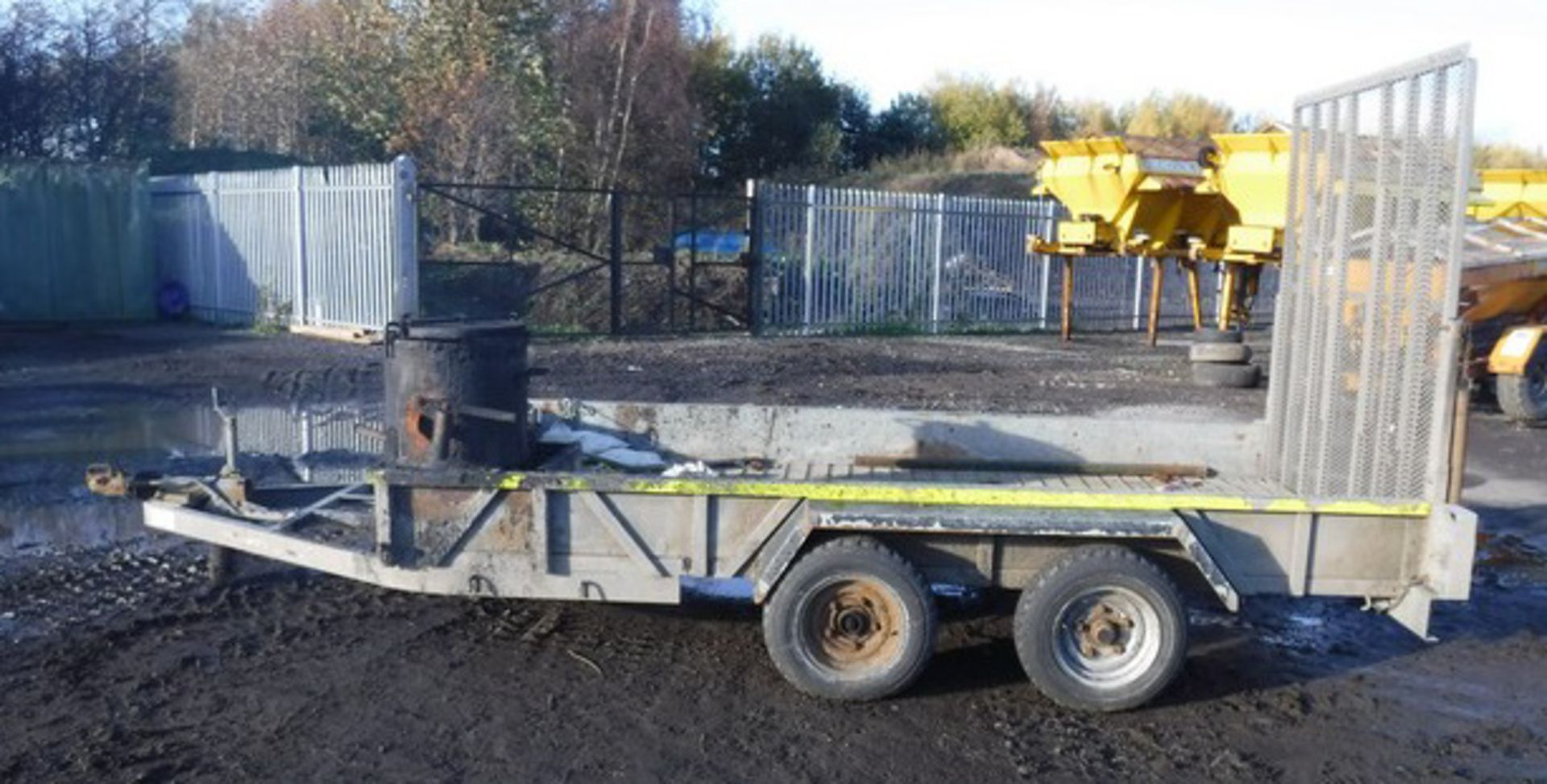 INDESPENSION TRAILER, 12FT X 6FT, 2 AXLES, VIN - G35126APSX, S/N 077631