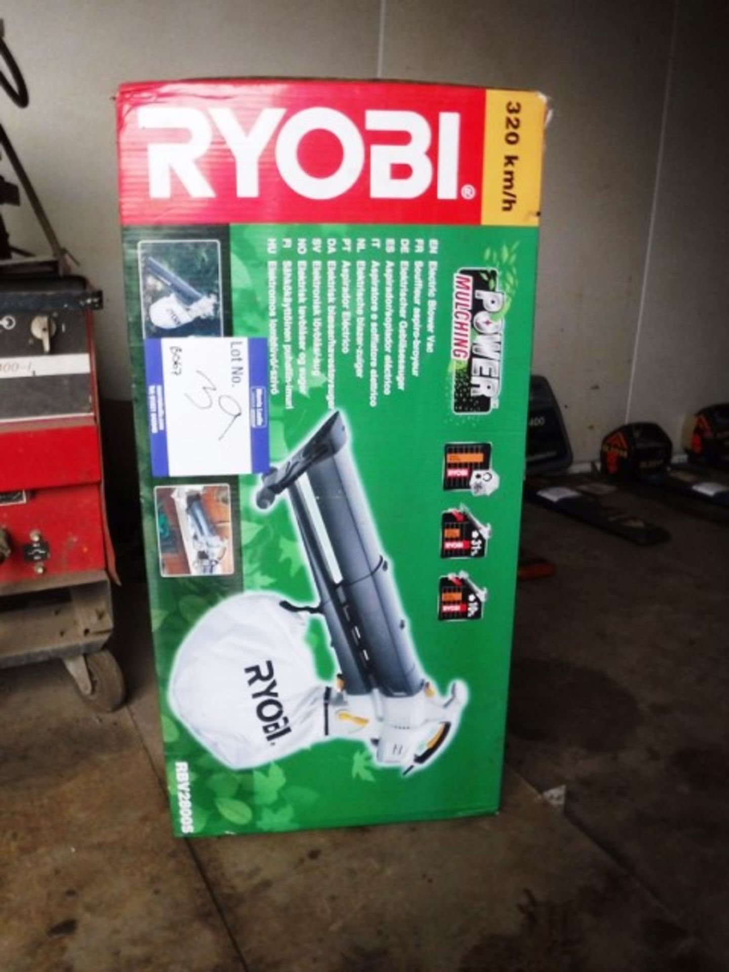 RYOBI BLOWER / VAC (ELECTRIC)