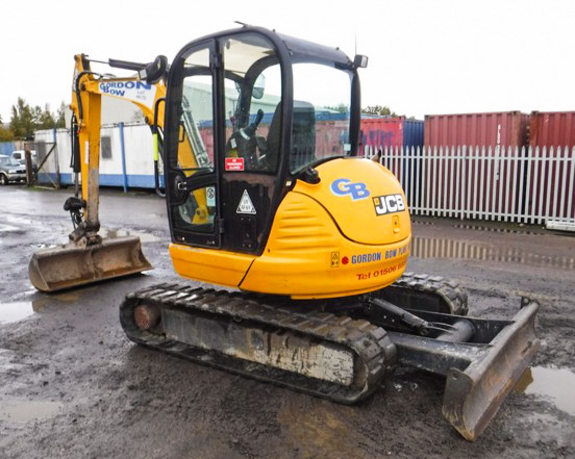 2012 JCB 8045 ZTS, S/N 04071151, REG MX509, 3989HRS (SELLER VERIFIES HOURS CORRECT), 1 DITCHING BUCK - Image 14 of 16