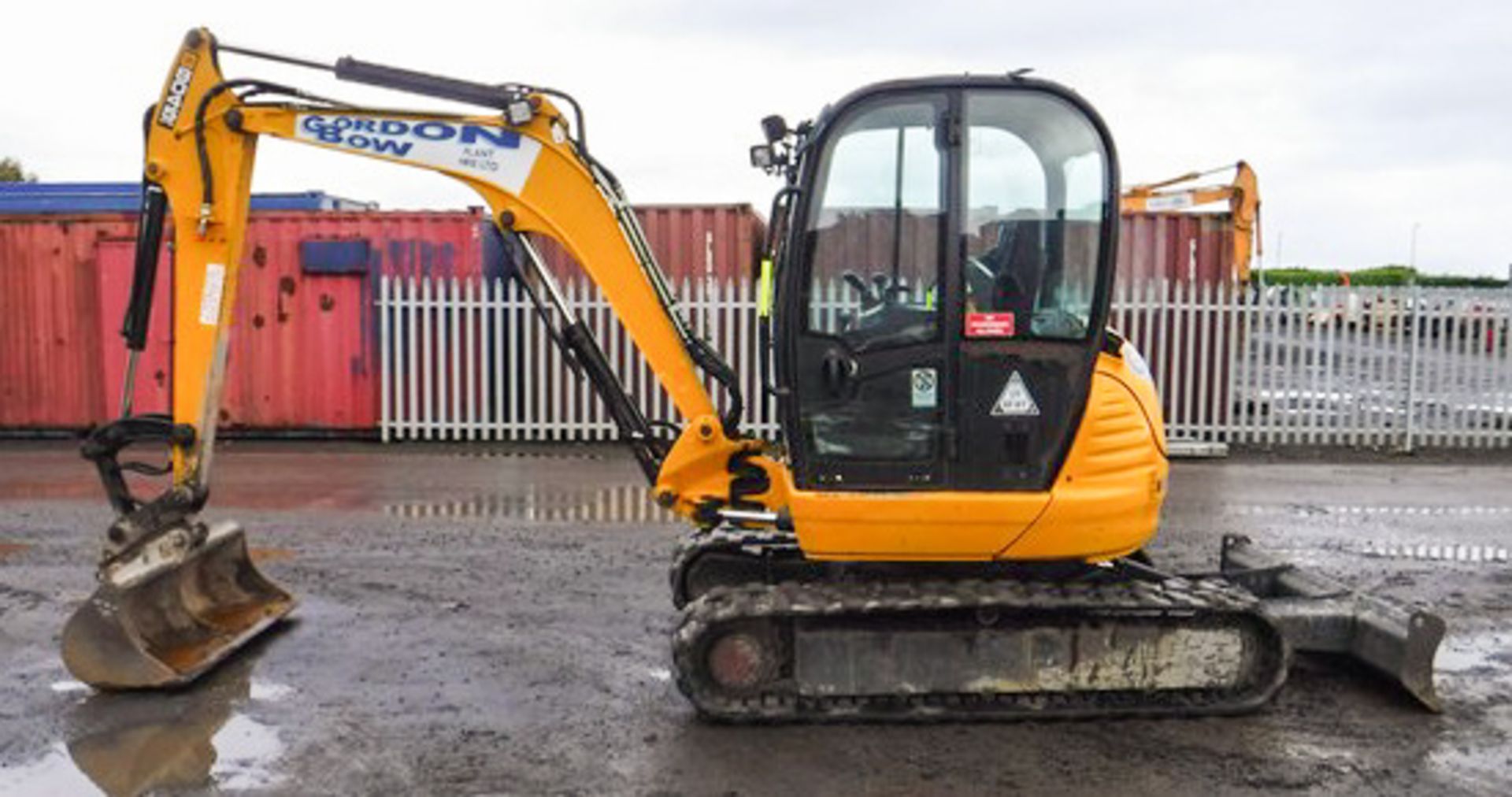 2012 JCB 8045 ZTS, S/N 04071151, REG MX509, 3989HRS (SELLER VERIFIES HOURS CORRECT), 1 DITCHING BUCK - Image 15 of 16