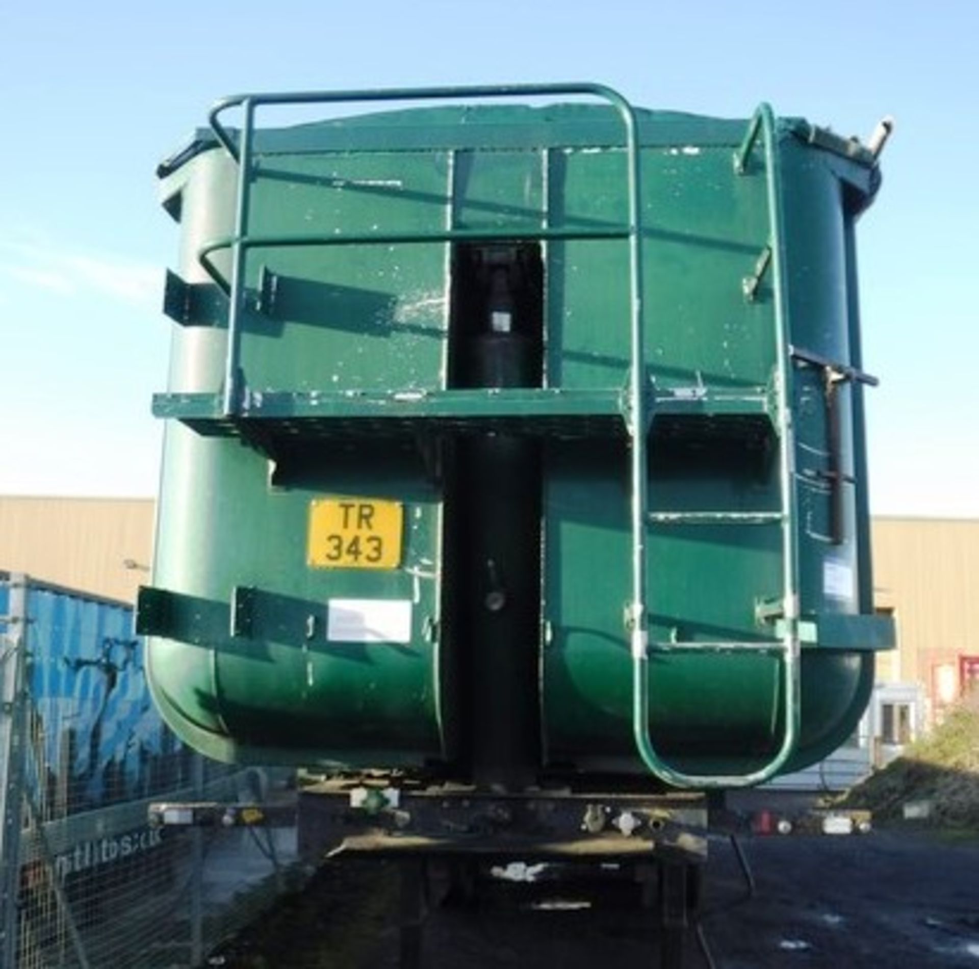 2002 65 CU.YARD TIPPING TRAILER. MOT AUGUST 2018 - Image 2 of 9