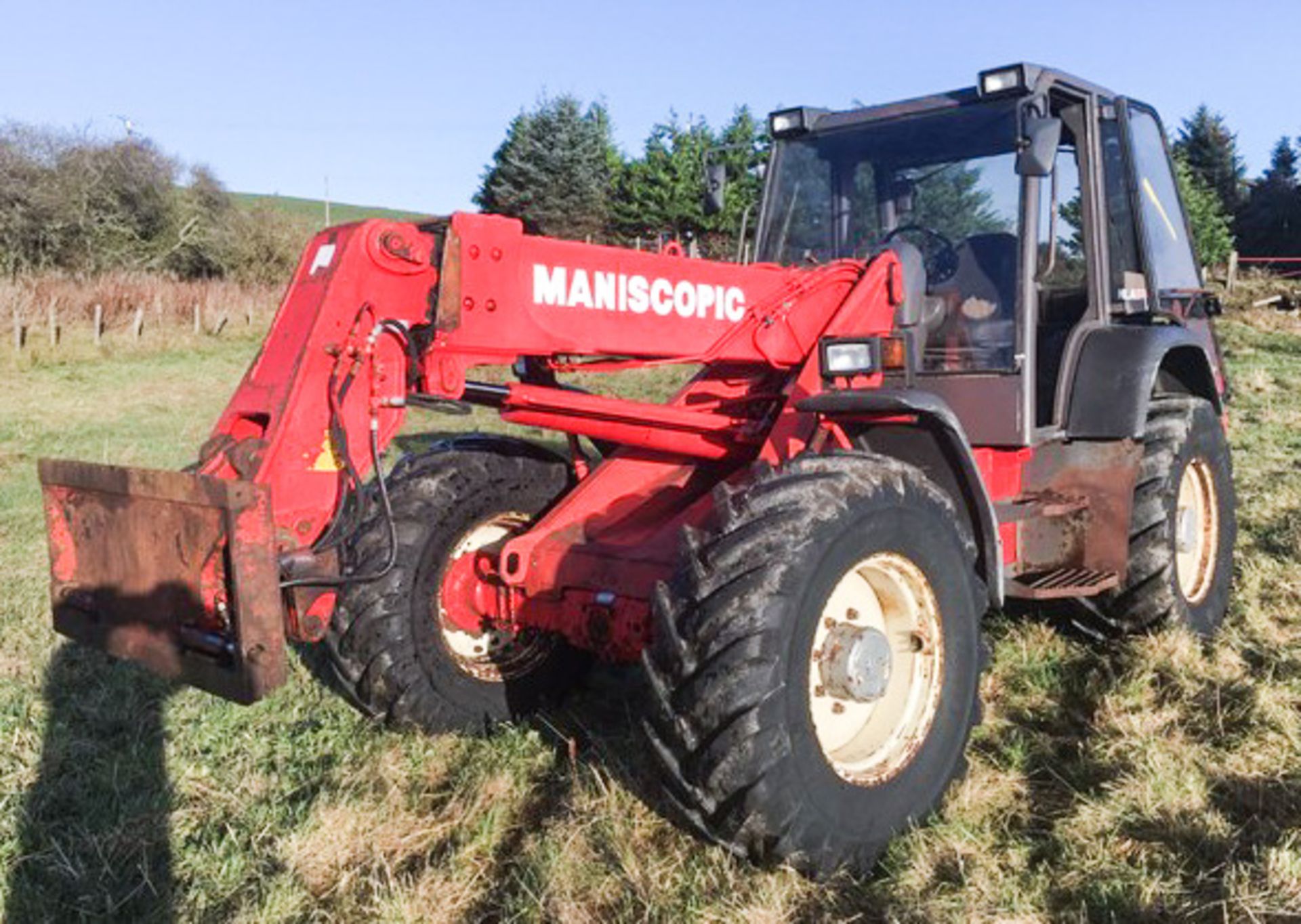 2001 MANITOU MLA628 TURBO, REG - Y425 RSA, S/N 161093, 6449HRS (NOT VERIFIED), LIFT CAPACITY - 2500K