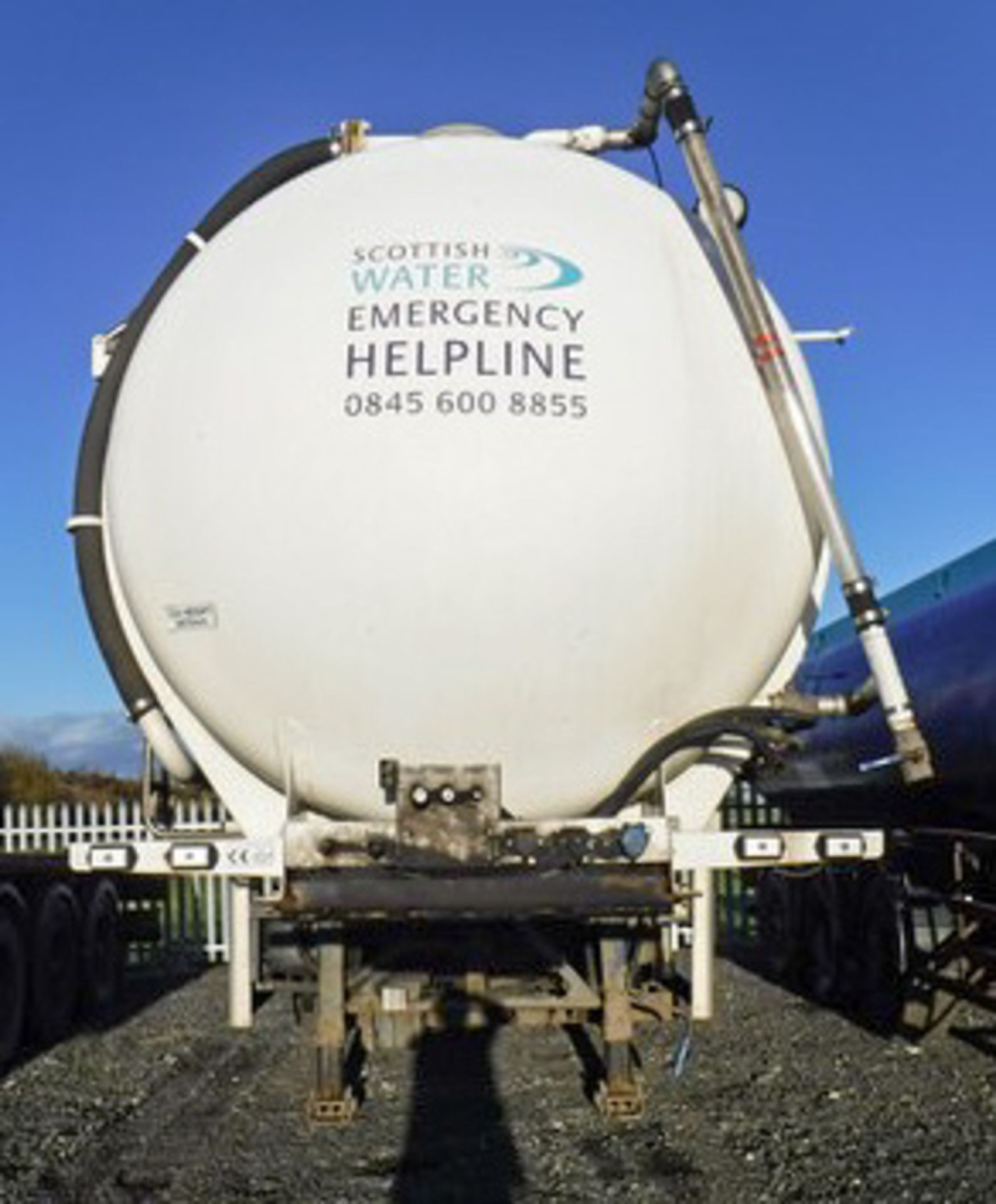 2006 CROSSLAND VACUUM TANK, C213090, GVW 37831KGS, 3 AXLES, 4MM STAINLESS STEEL TANK, S/N 70/30000/0 - Image 10 of 17