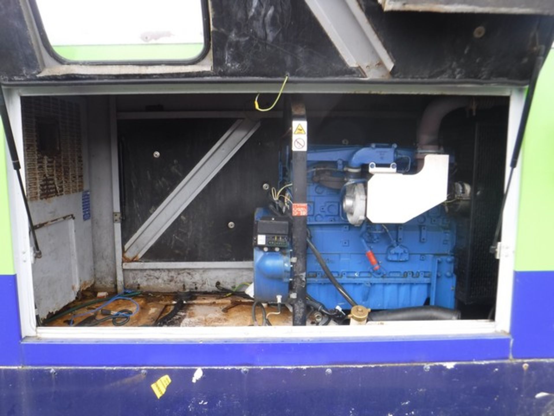 GENERATOR WITH TRAILER, TYPE P100, 100KVA,415 VOLTS, 80KW. S/N FGWPEP04JE, ASSET - 747-3035 - Image 11 of 12