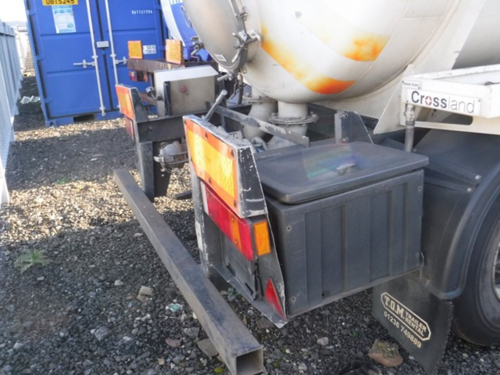 2006 CROSSLAND VACUUM TANK, C213090, GVW 37831KGS, 3 AXLES, 4MM STAINLESS STEEL TANK, S/N 70/30000/0 - Image 15 of 17