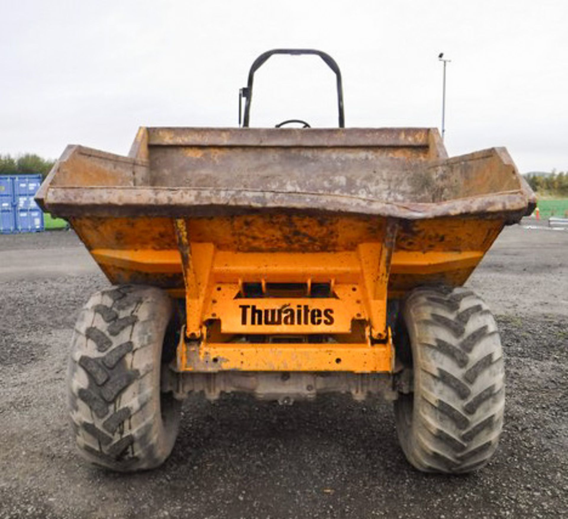 2007 THWAITES 9 TON, S/N B3356, 3593HRS (NOT VERIFIED) STRAIGHT TIP DUMPER - Image 4 of 11