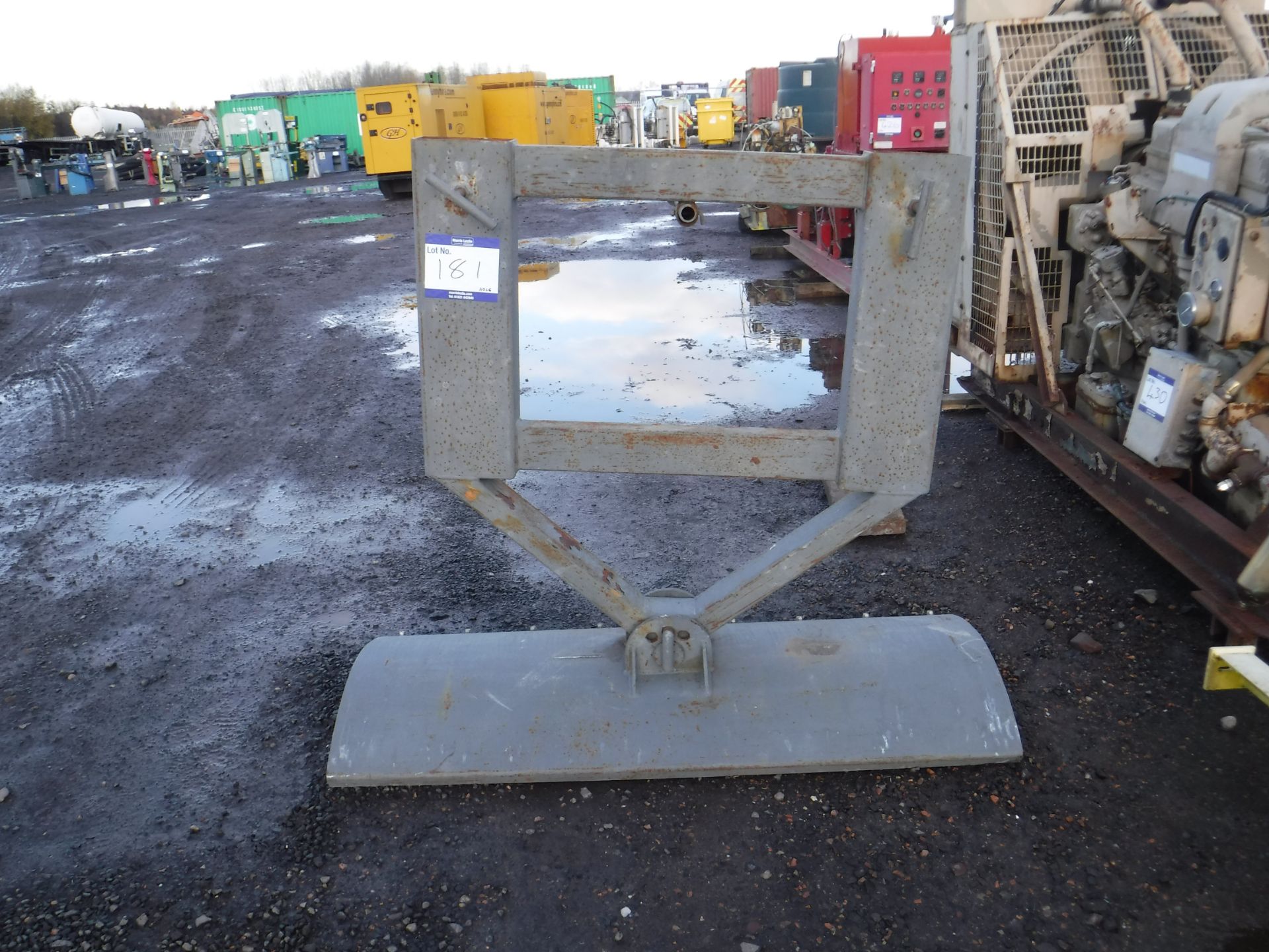 NEW SNOW PLOUGH FORKLIFT ATTACHMENT