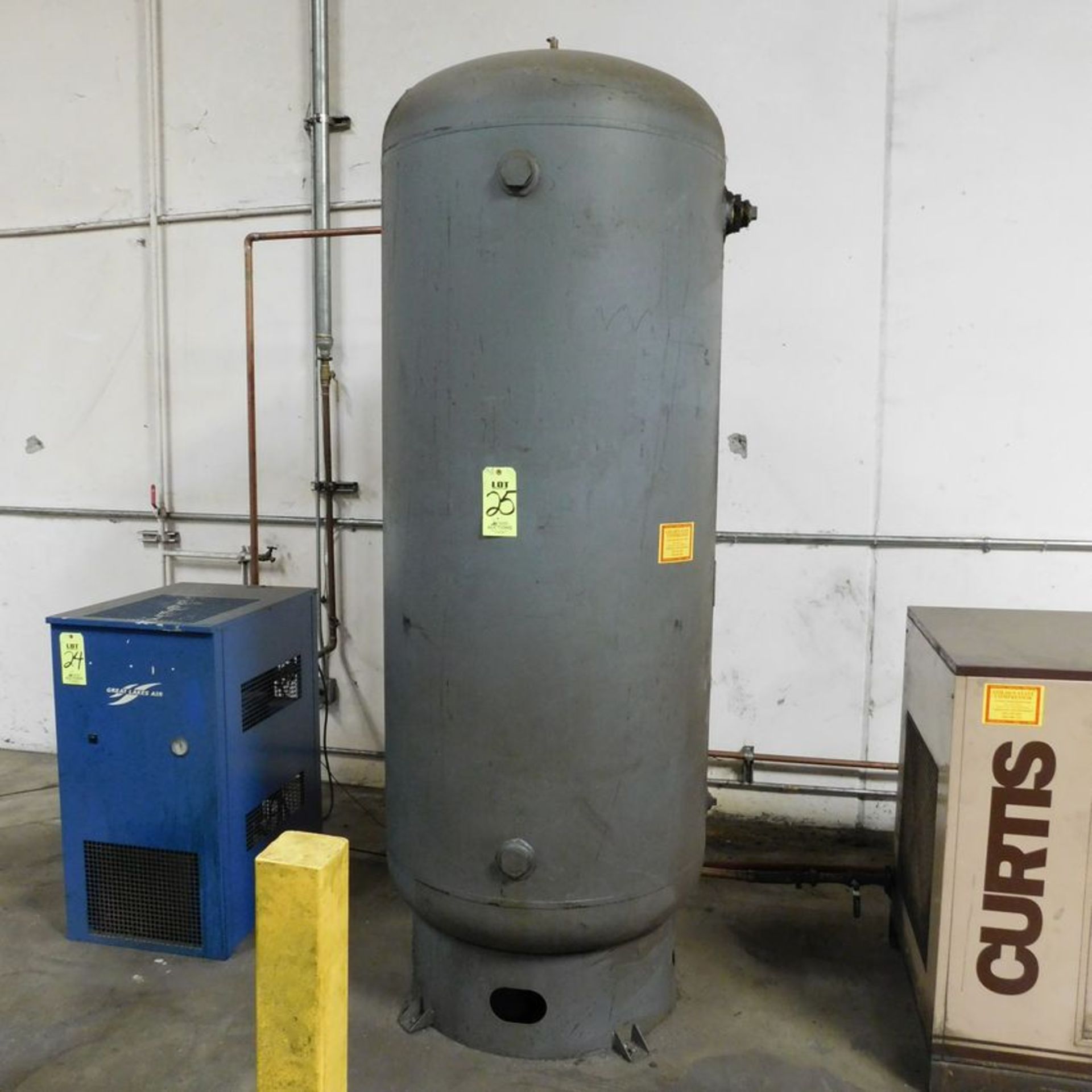 AIR RECEIVING TANK (ADVANCED RIGGERS & MILLWRIGHTS LOADING FEE: $250)