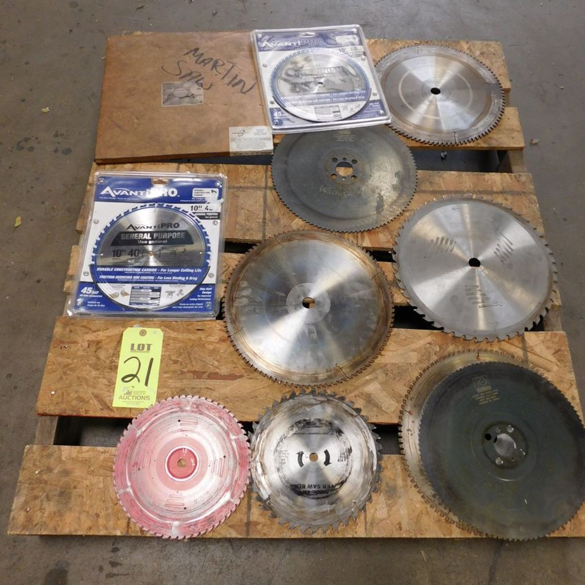 LOT - MISC CARBIDE TIPPED CIRCULAR SAW