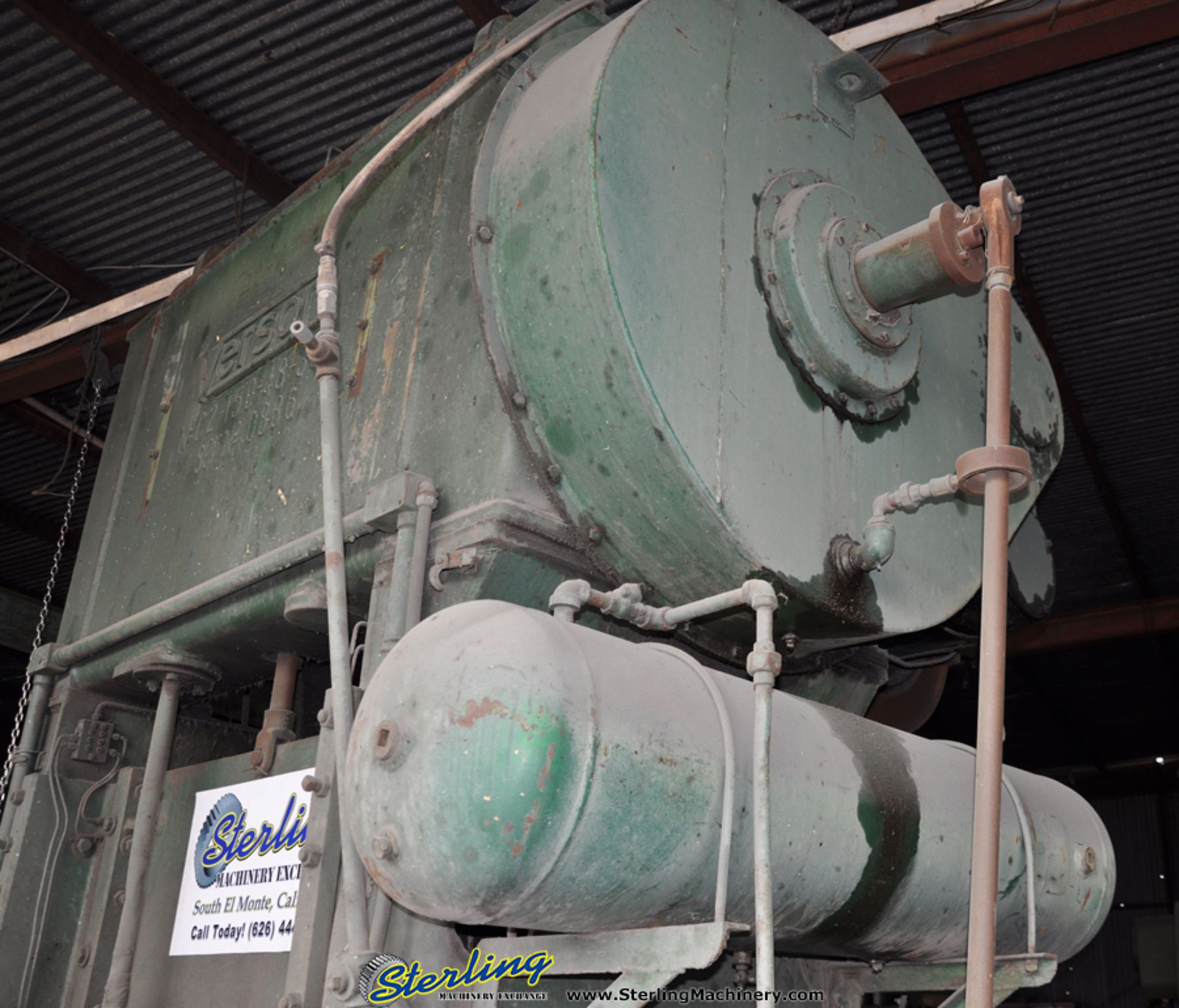 150 Ton x 8" Used Verson Straight Side Press, Mdl. C2-150-48- - Image 11 of 15