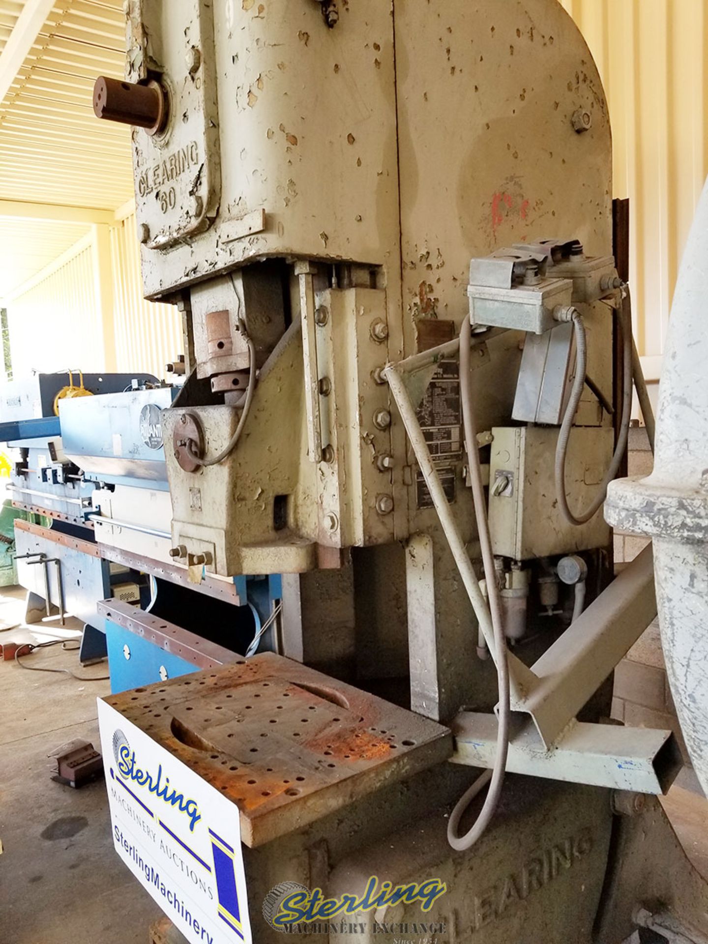 60 Ton x 6" Used USI, Clearing OBI Punch Press, Mdl. - Image 5 of 11