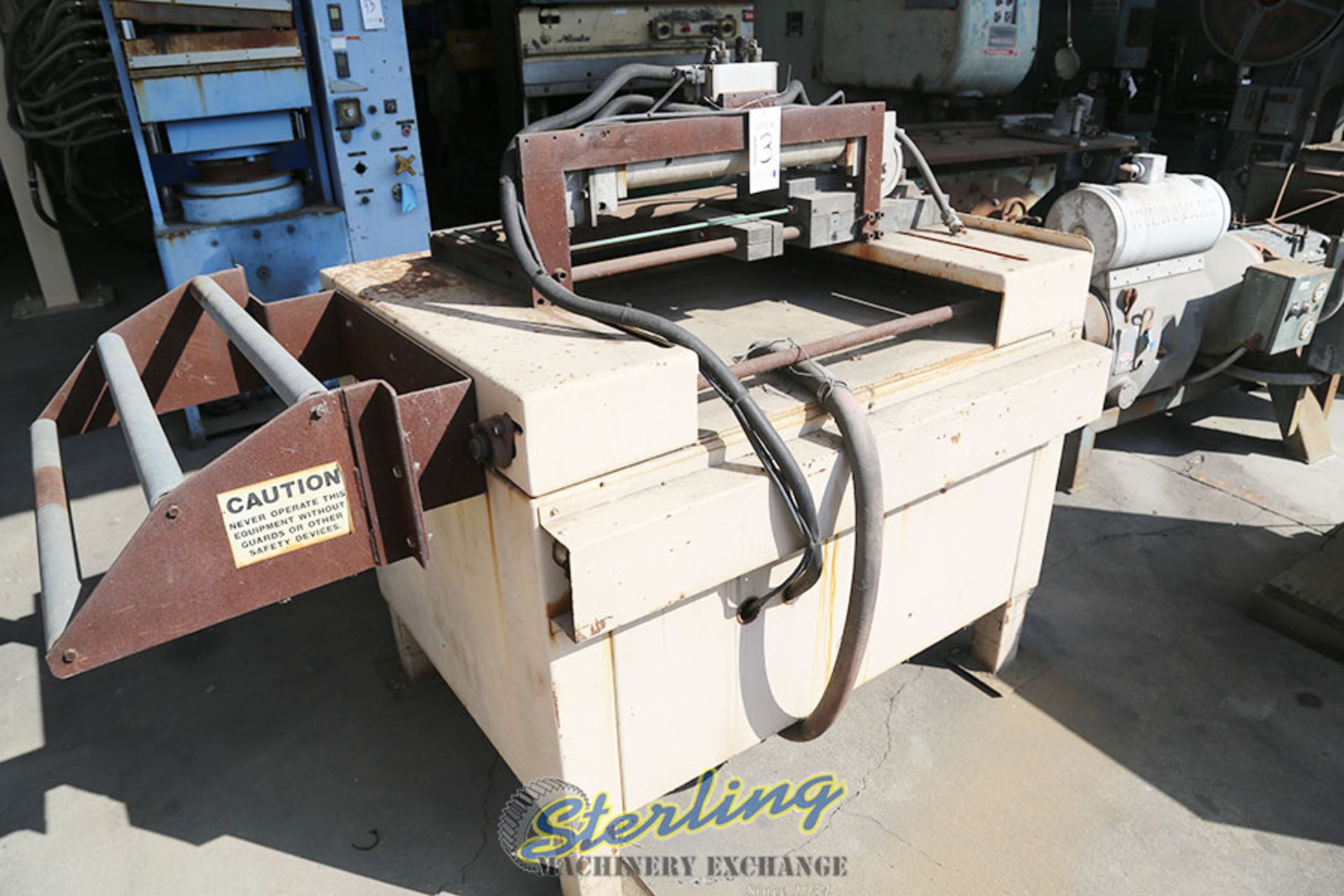 Feeders, Air and Servo 12" x 0.202" Used Press Room Air Feed, Mdl. S32-12x18R, Single Gripper, A-1 - Image 3 of 3