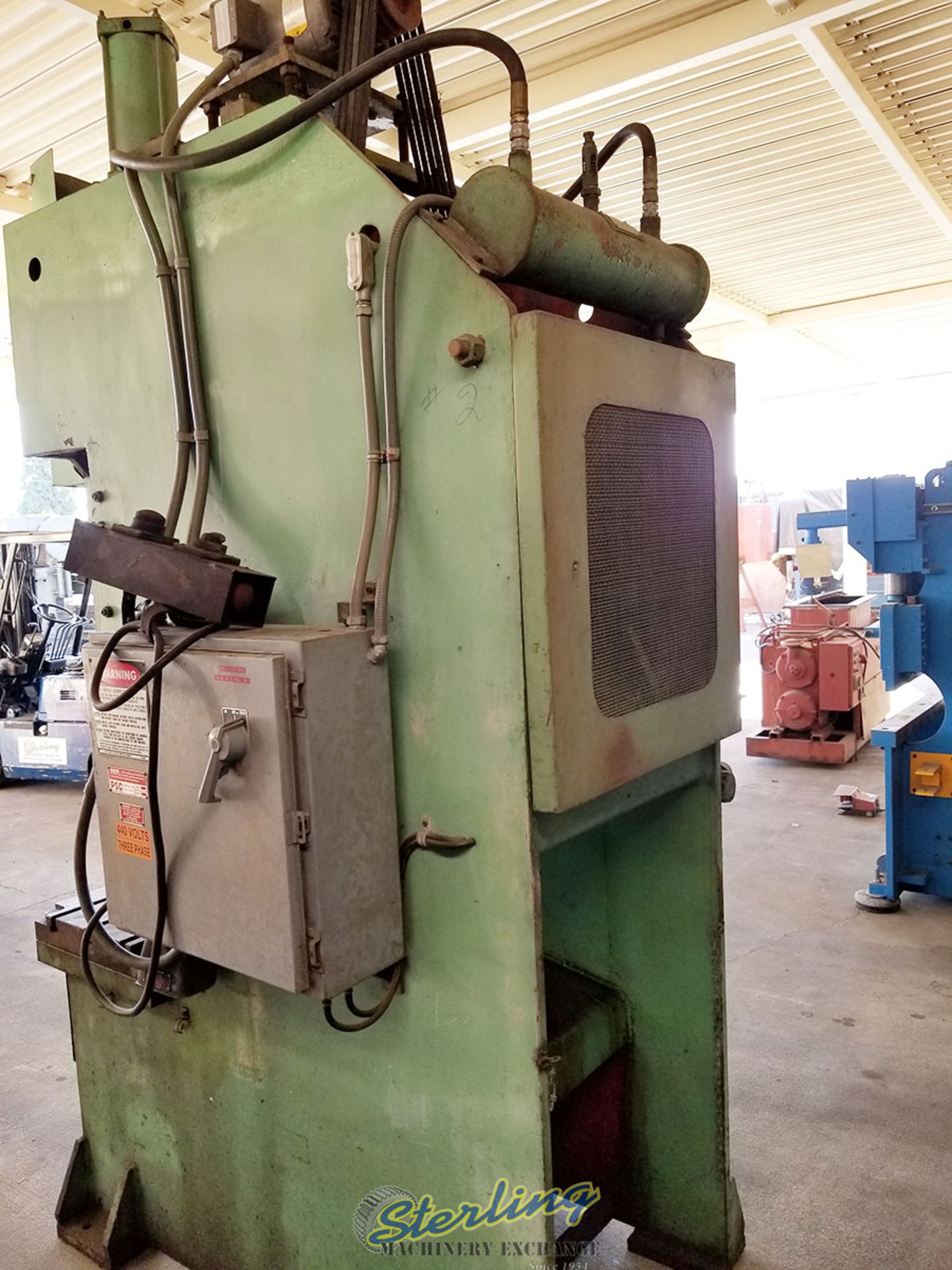 75 Ton x 5" Used Ameteep Punch Press, Mdl. PUX, Air Clutch - Image 7 of 10