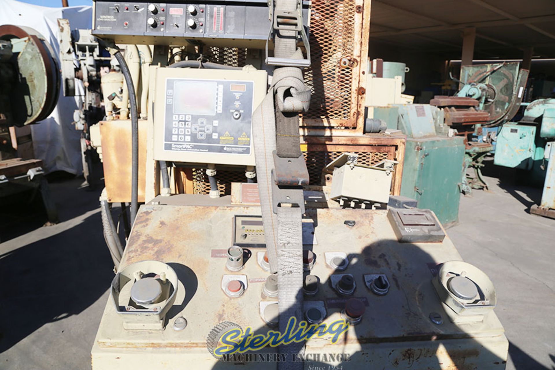 High Speed Production 45 Ton x 1" Used L & J OBI High Speed Press, Mdl. #45HS, Air - Image 7 of 10