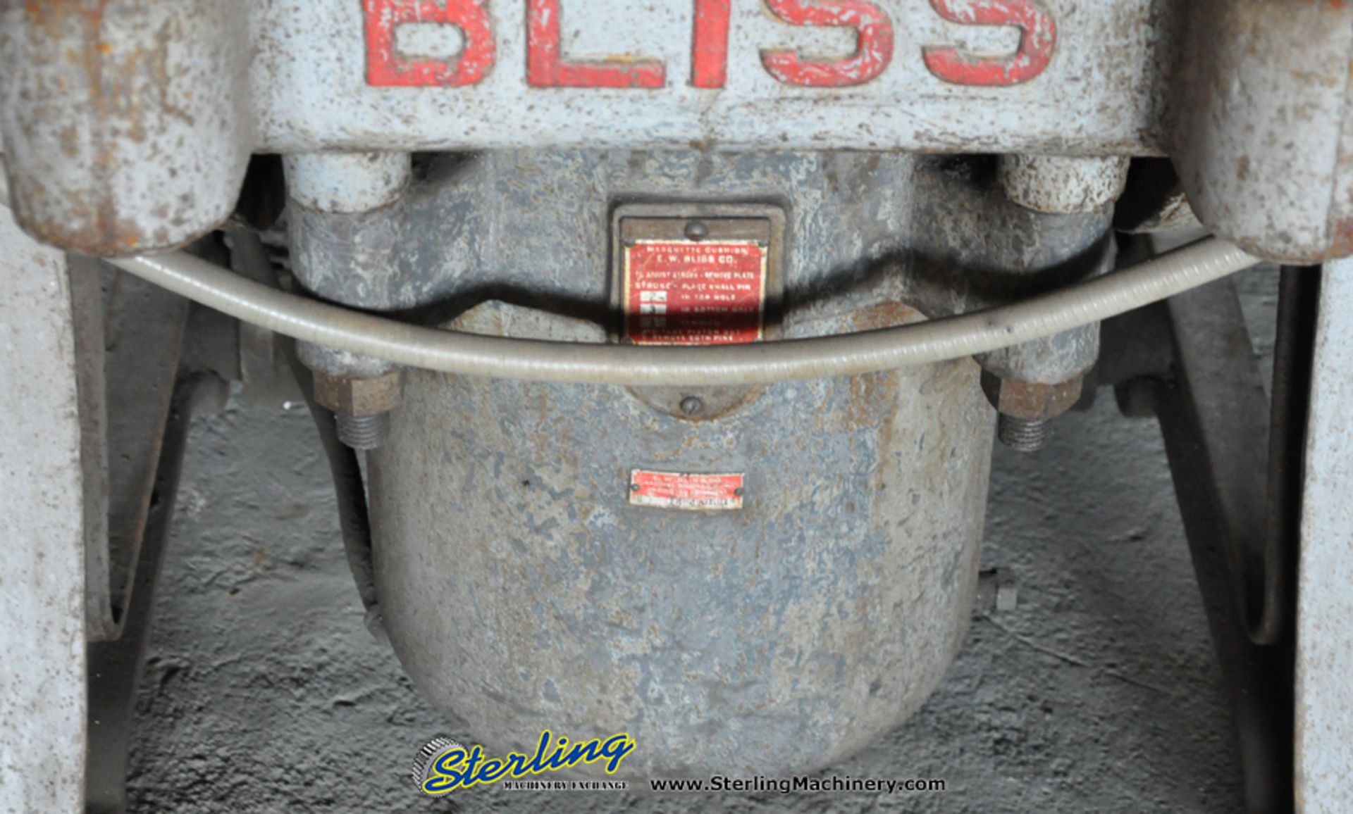 45 Tons x 4" Used Bliss Air Trip Mechanical OBI Punch - Image 8 of 8