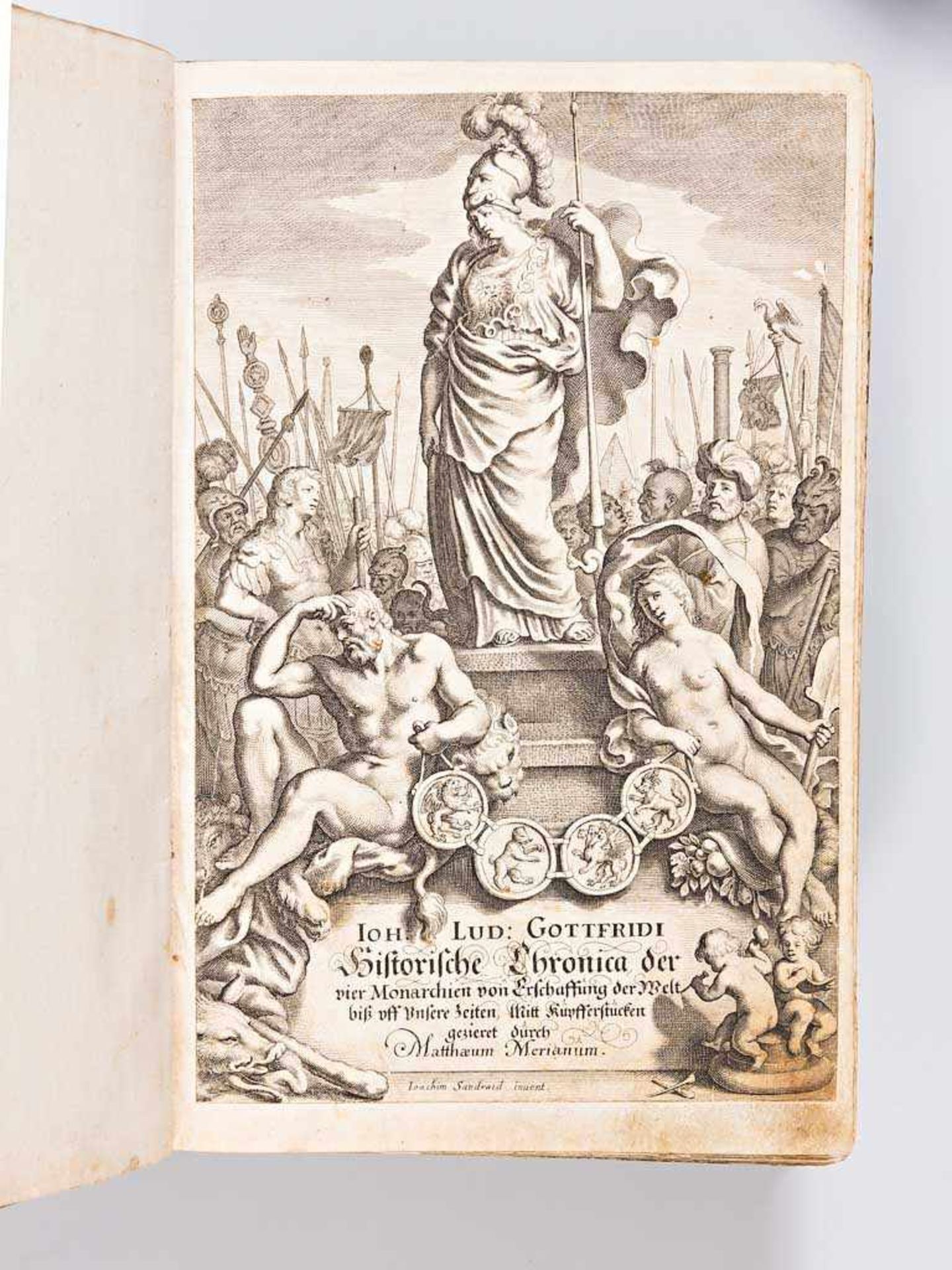 Geschichte: Gottfried, Johann Ludwig. Historische Chronica, oder Beschreibung der Fürnemsten - Bild 3 aus 4