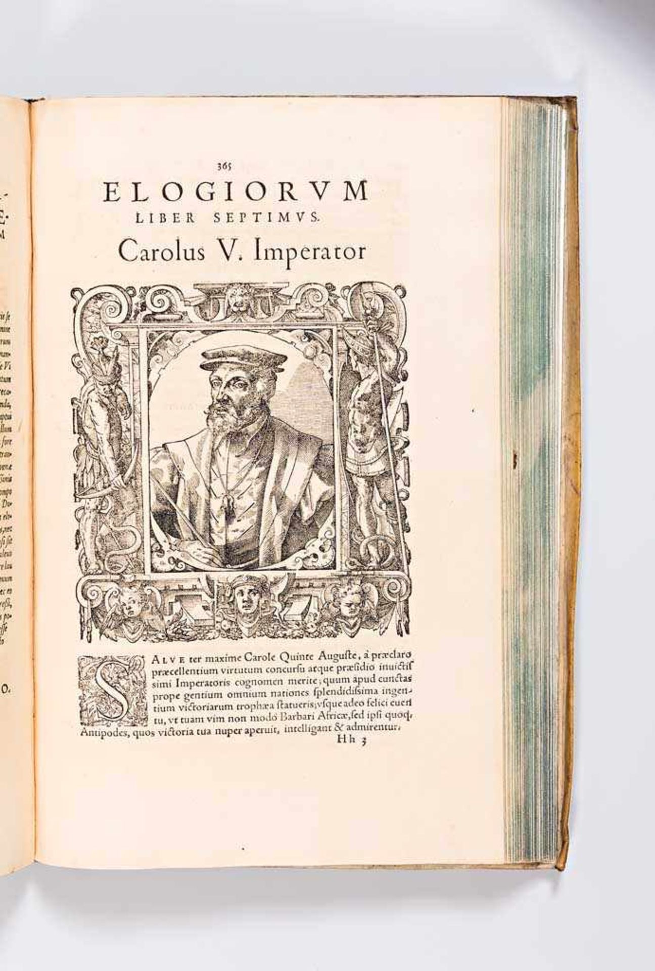 Geschichte: Giovio, Paolo. Elogia virorum bellica virtute illustrium, septem libris iam olim ab