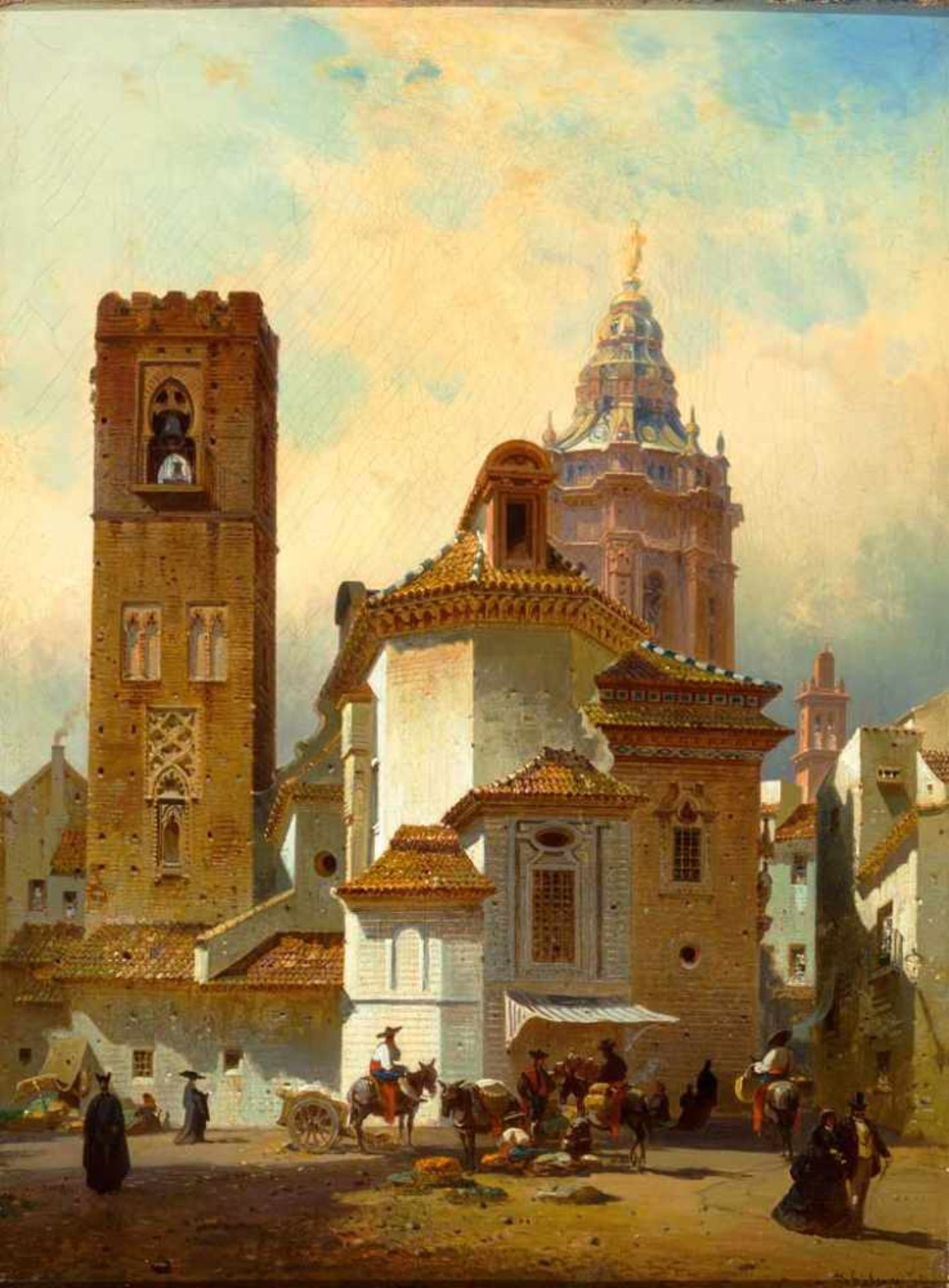 Friedrich Eibner. 1825 Hilpoltstein (Oberfranken) - 1877 München. War als künstlerischer Begleiter