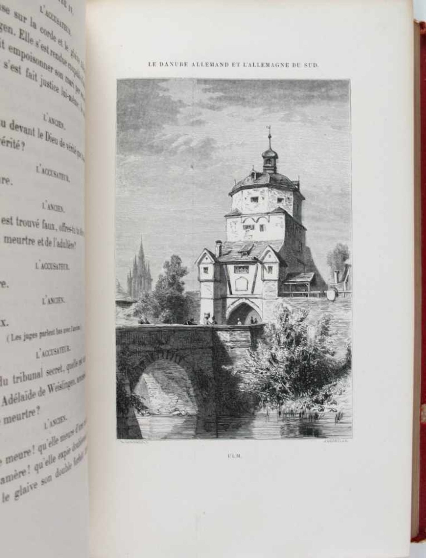 Reisen: Durand, Hippolyte. Le Danube Allemand et l'Allemagne du Sud. Voyage dans la Forèt-Noire, - Bild 2 aus 3