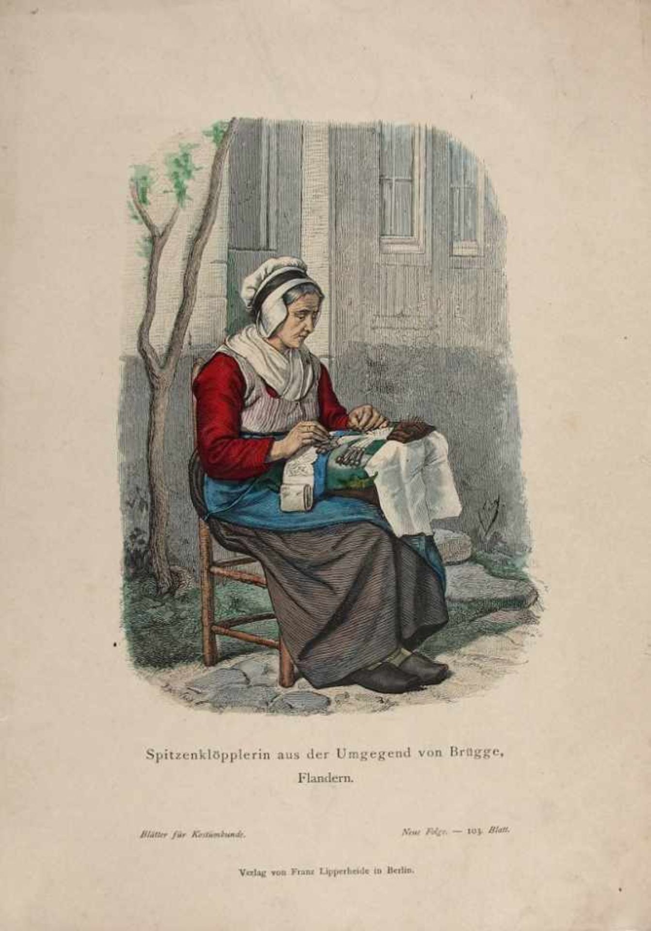 Kostüme und Trachten. Blätter für Kostümkunde, Verlag von Franz Lipperheide in Berlin, 2. H. 19. Jh. - Bild 5 aus 67