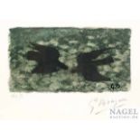 Braque, Georges Argenteuil, 1881 - Paris, 1963 10,5 x 19,5cm,R. "La pays total", 1962.