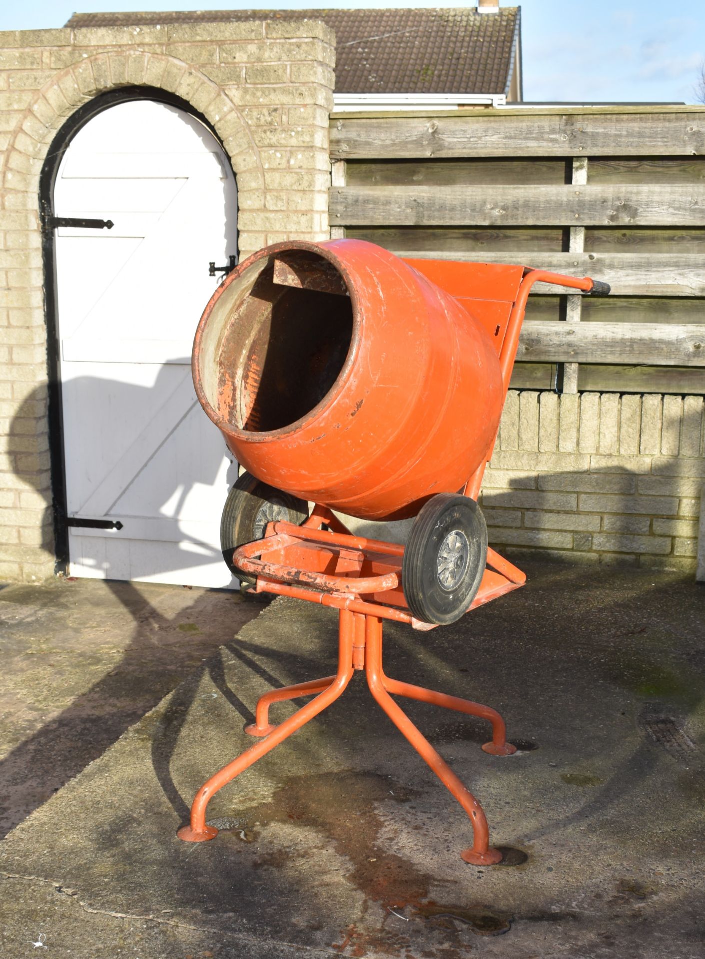 Belle Mains Electric Concrete Mixer - Bild 4 aus 4