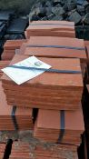 Pallet of Tiles. Terracotta Coloured.