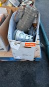 Mixed Job Lot of lights and miscellaneous in Box.