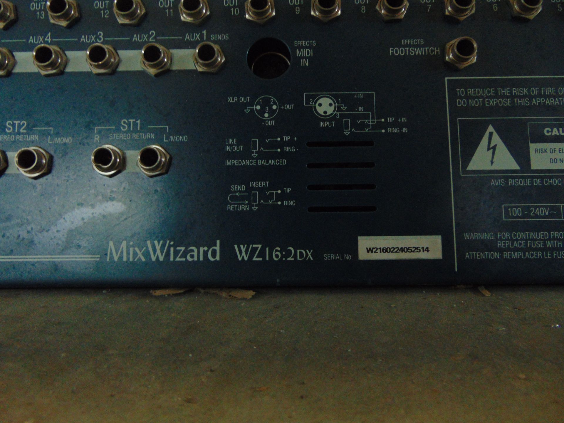 Mix Wizzard 16 Channel Mixer - Image 5 of 6