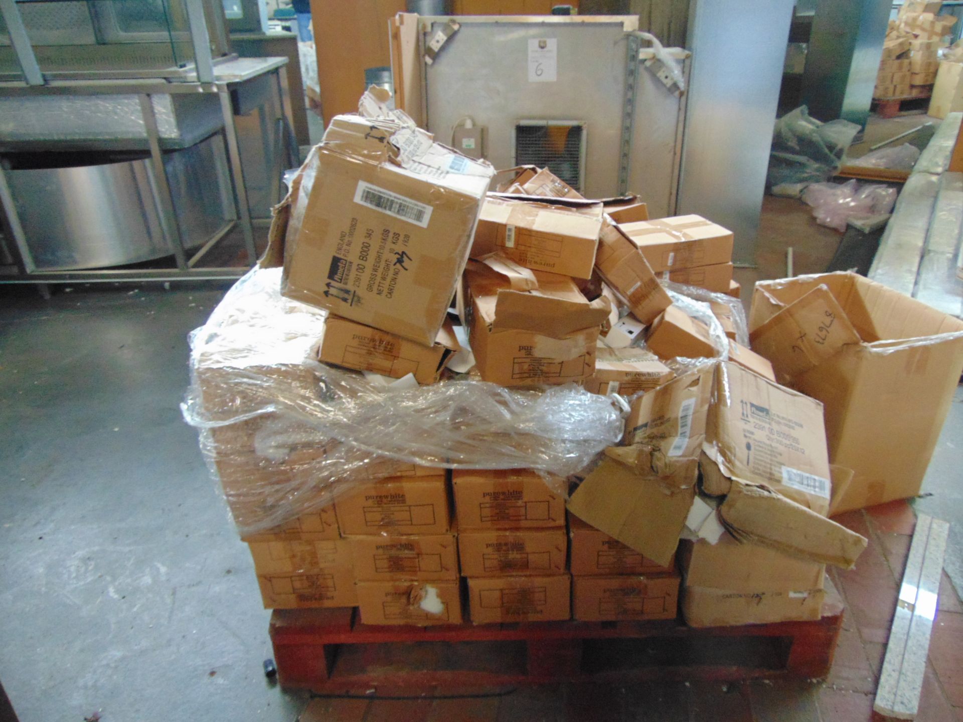 Pallet Of White Plain Tea Cups - Bild 2 aus 4