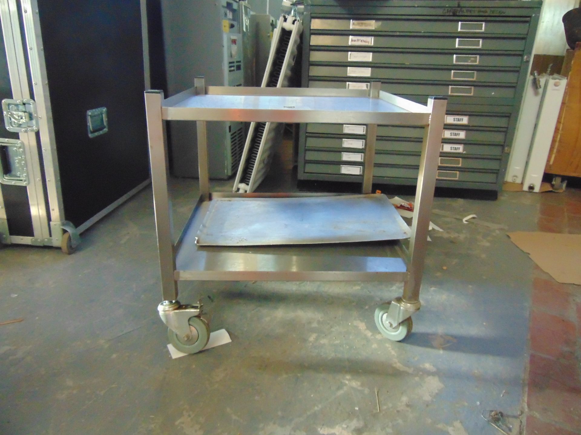 Stainless Steel Trolley Table