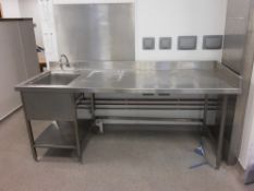 Left Handed Stainless Steel SInk